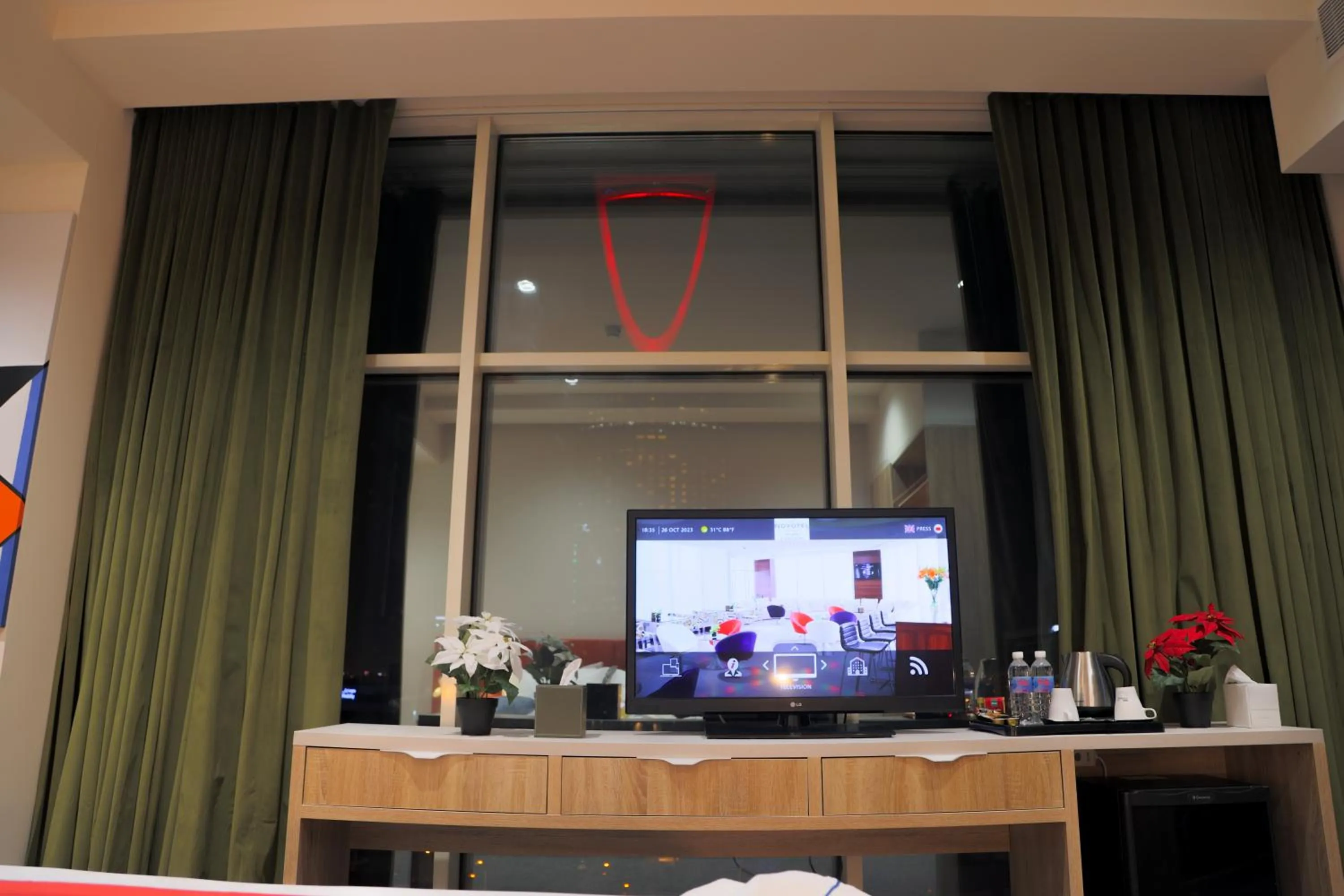 Bedroom in Novotel Suites Riyadh Centre