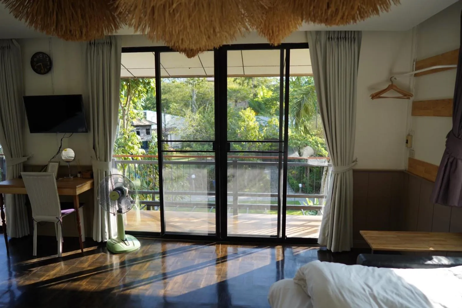 View (from property/room), Bed in Villa Panalai