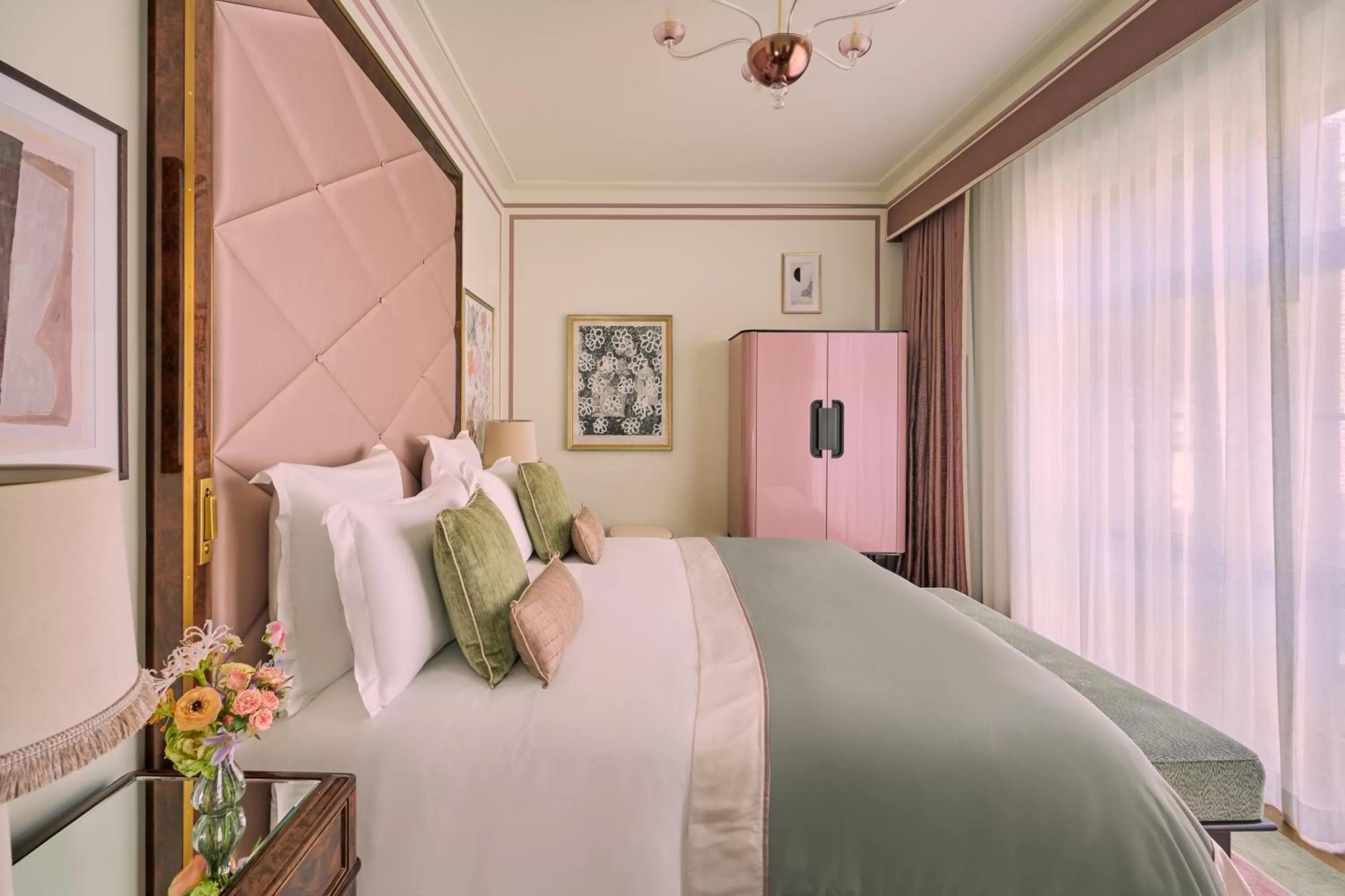 Bed in Fouquet's New York