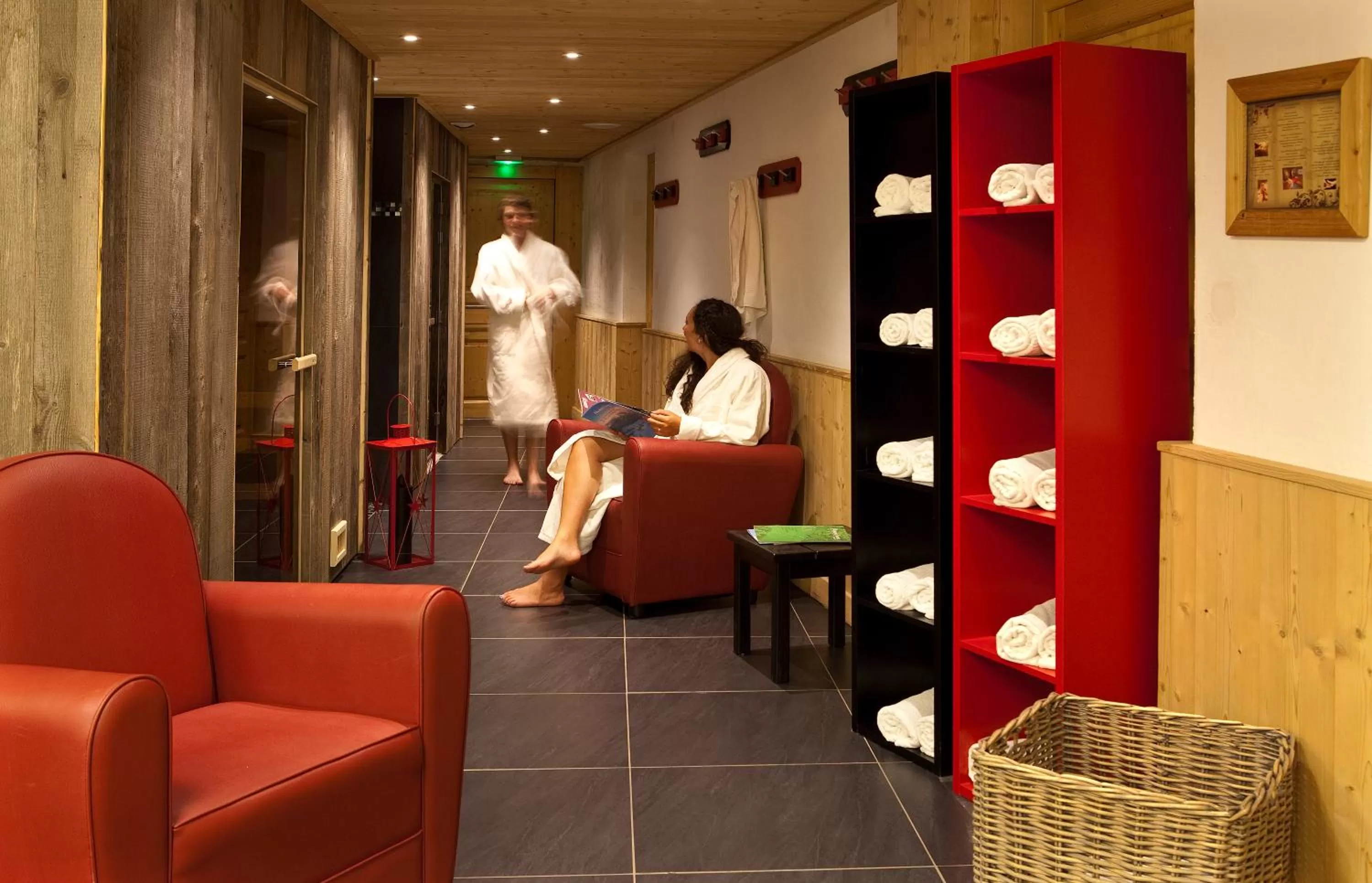 Spa and wellness centre/facilities in Hotel le Petit Dru