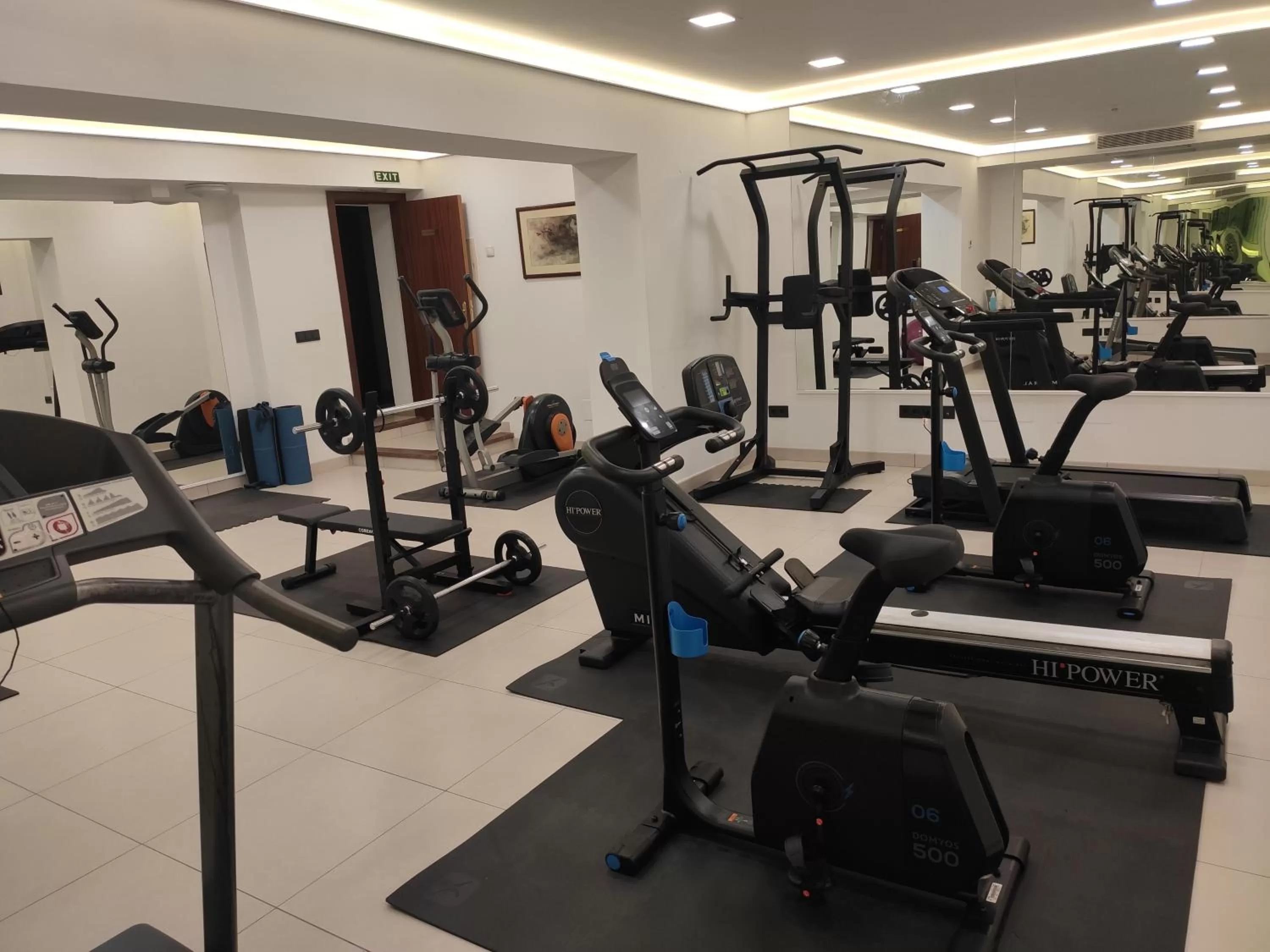 Fitness centre/facilities in Hotel Mirador
