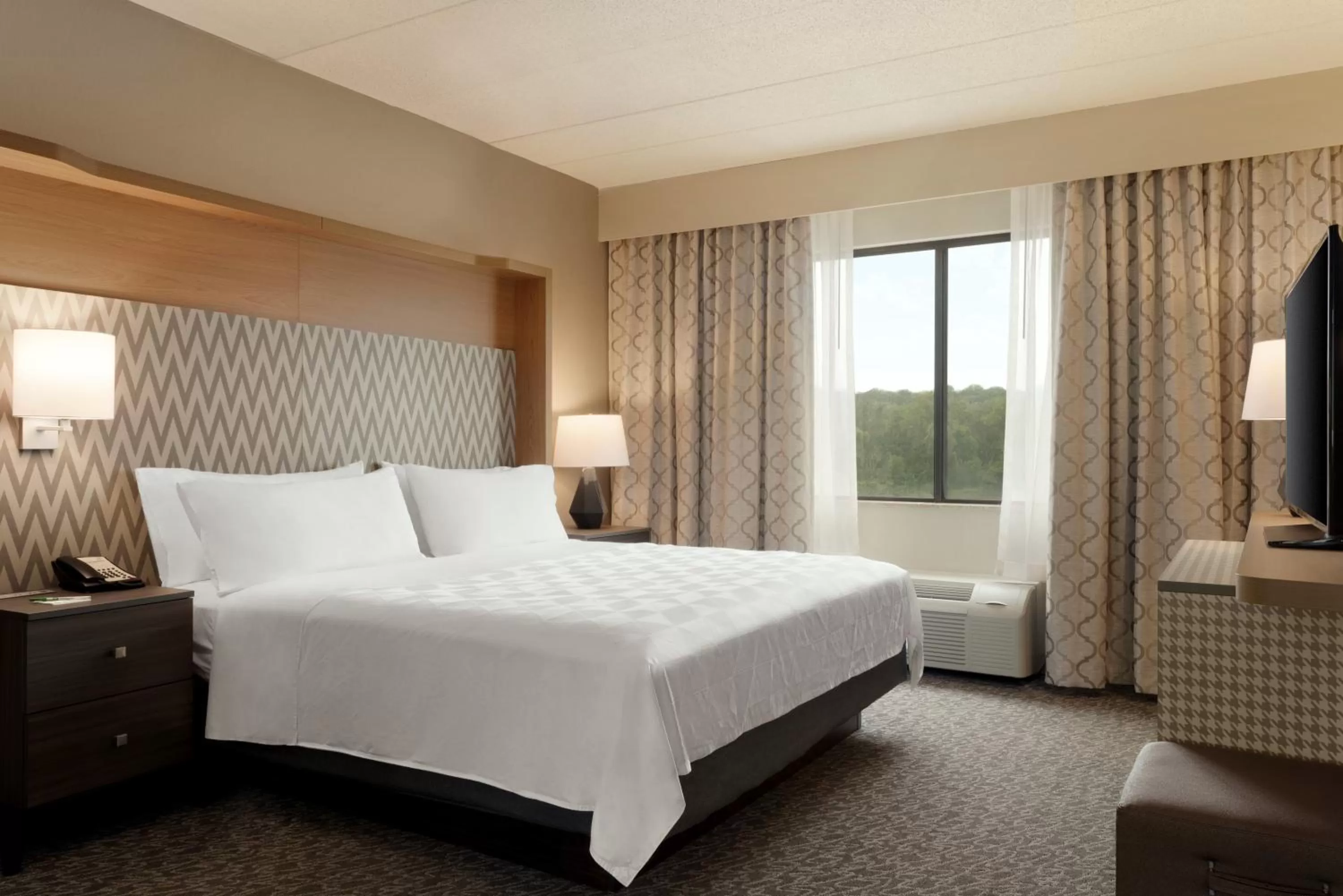 Photo of the whole room, Bed in Holiday Inn Hotel & Suites Council Bluffs by IHG