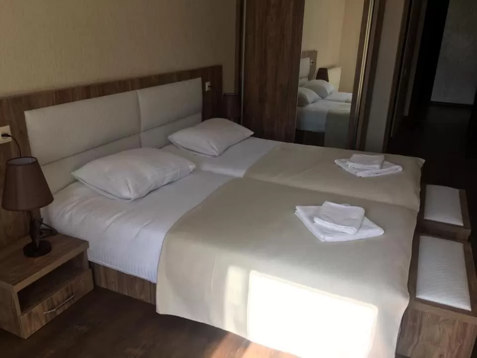 Bedroom, Bed in Hotel Shgedi Mestia