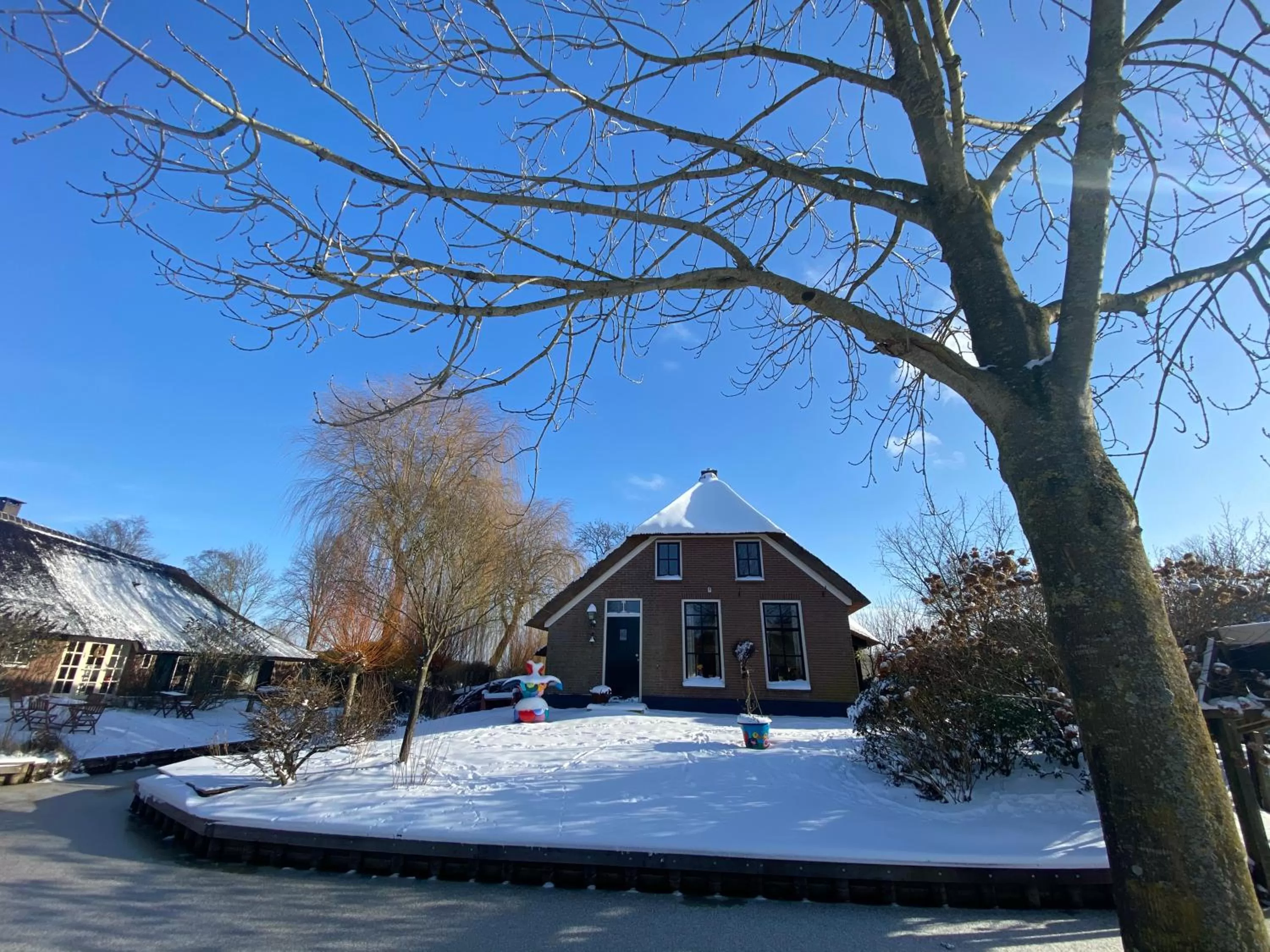 Winter in De Dames Van De Jonge Hotel Restaurant