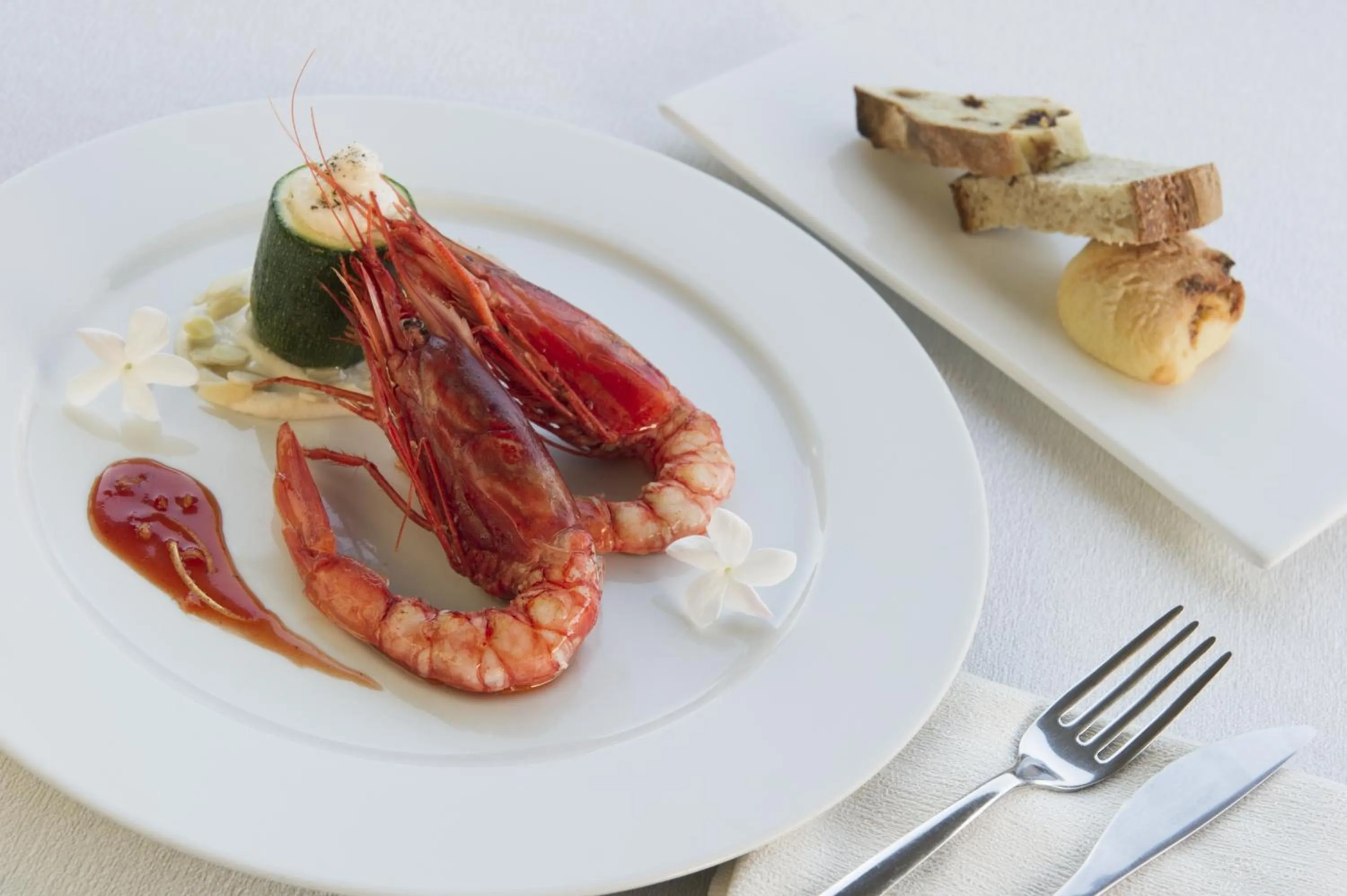 Food and drinks in Hotel Villa Ducale