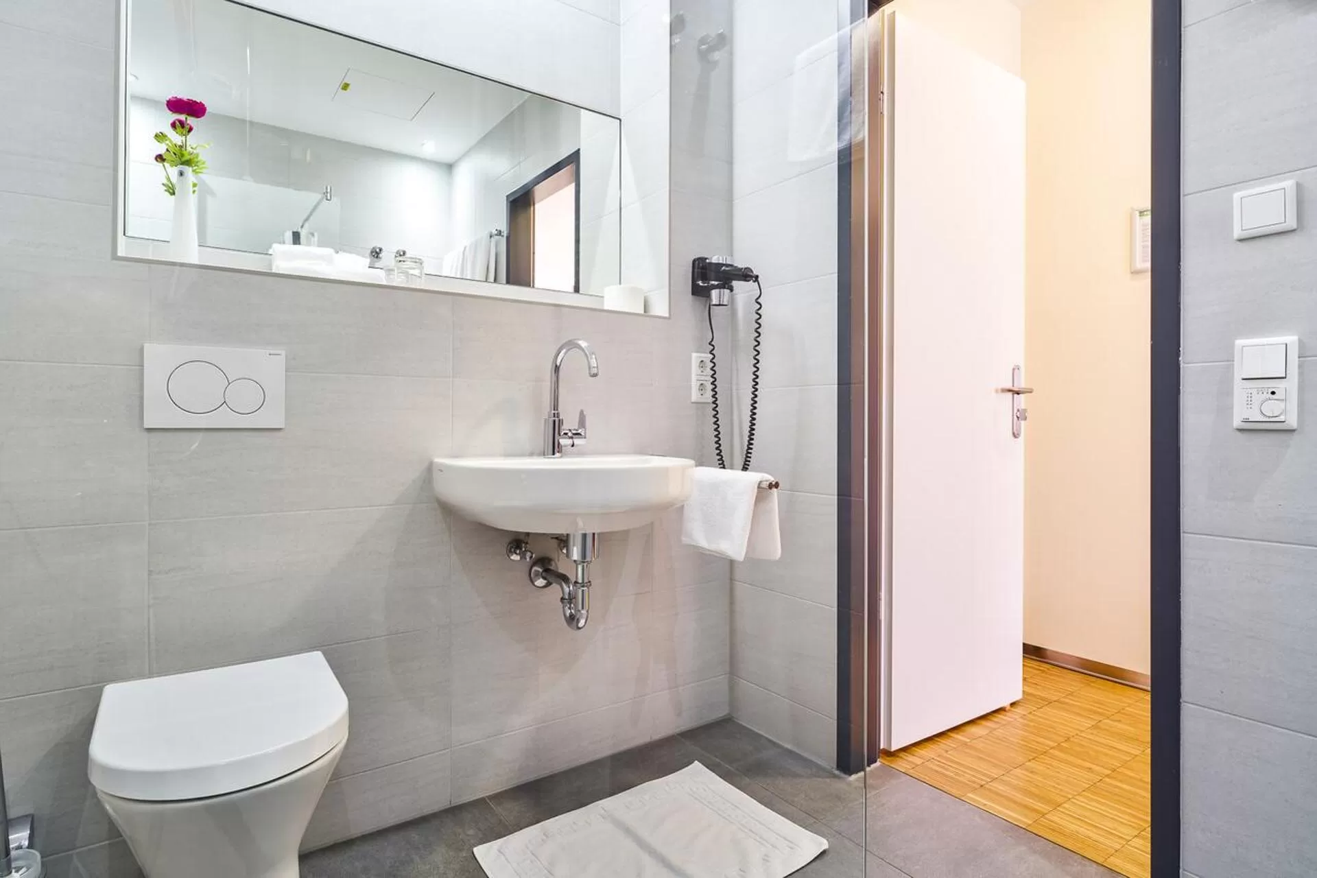 Bathroom in Hotel Apfelbaum