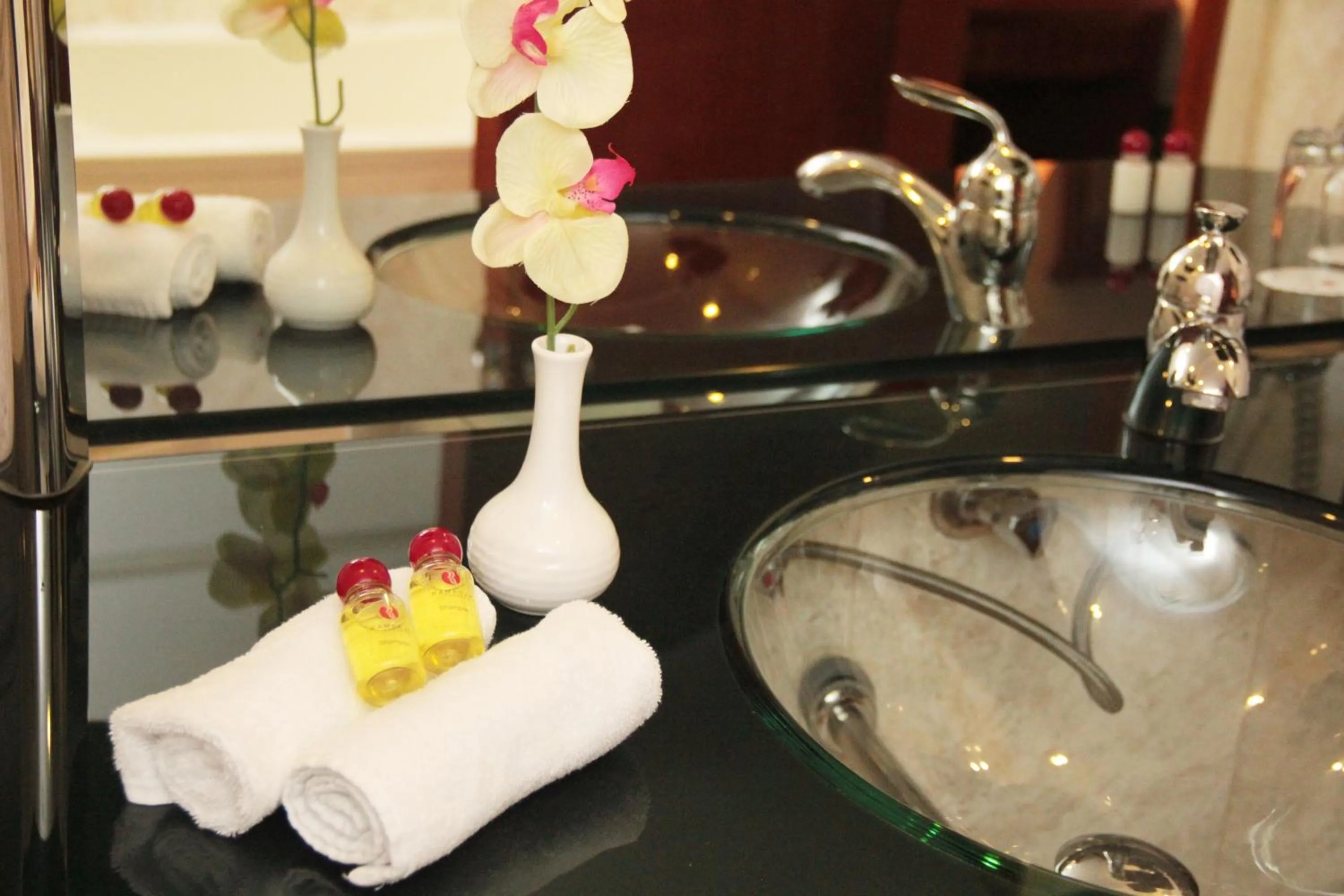 Bathroom in Ramada by Wyndham Tashkent