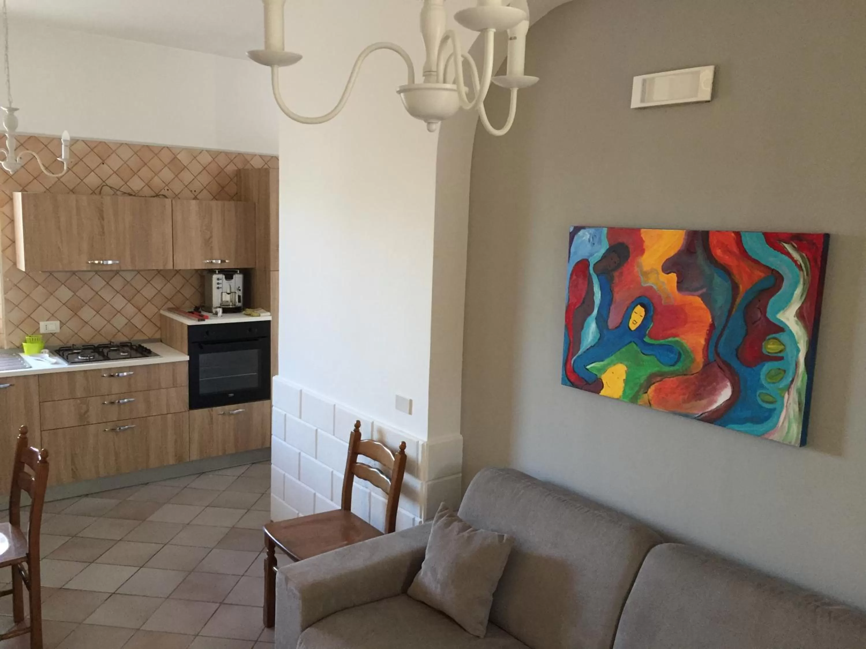 Kitchen or kitchenette in La Rocca Scavata