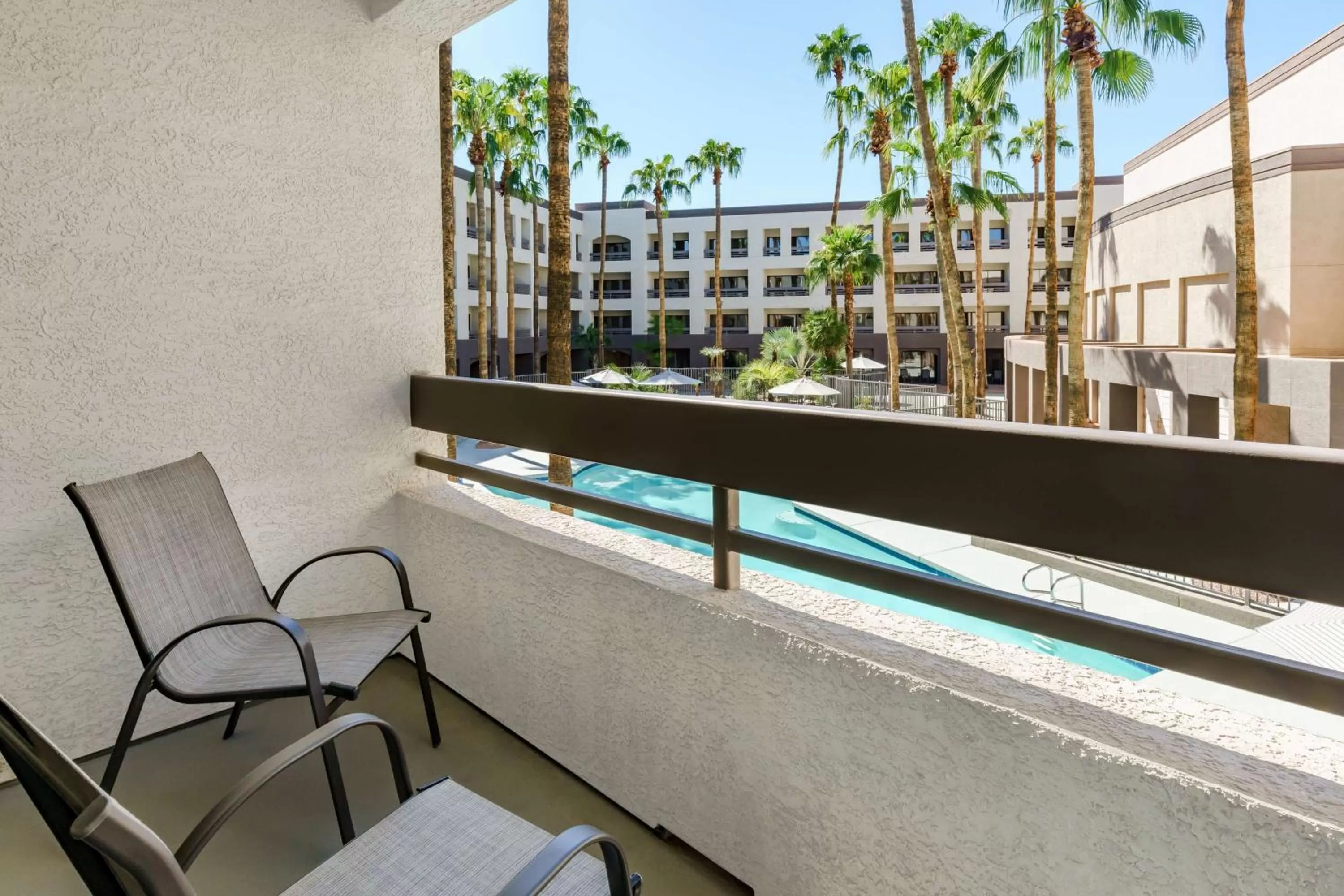 View (from property/room) in Hilton Phoenix Airport