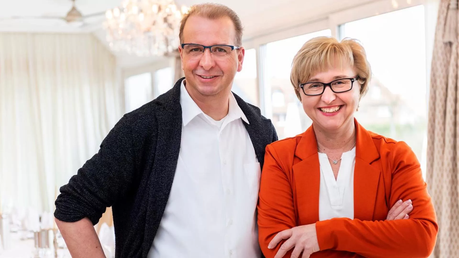 People in Parkhotel Bilm im Glück am Stadtrand Hannovers