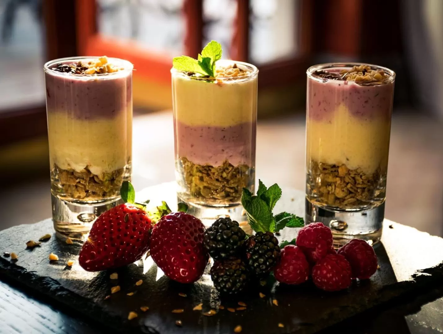 Food and drinks in River Chateau Hotel