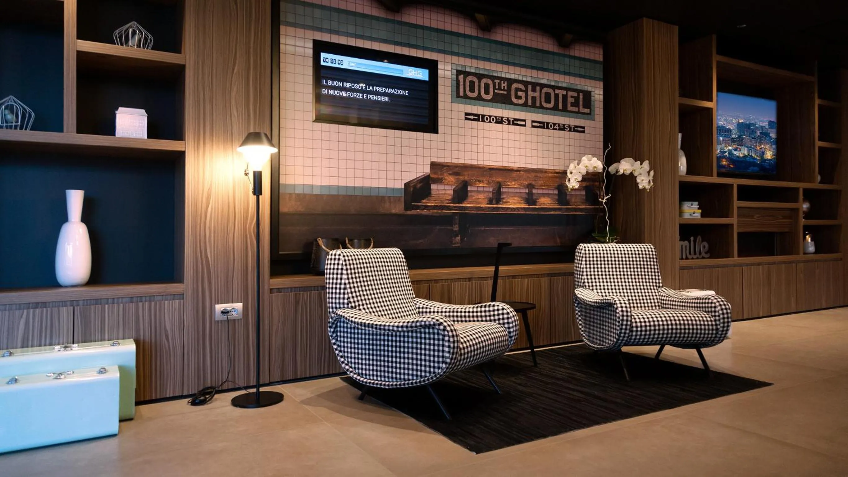 Lobby or reception in G Hotel Pescara