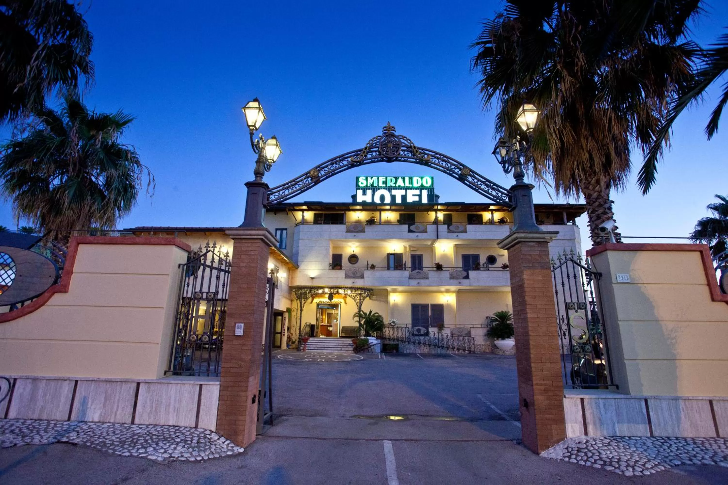 Decorative detail in Hotel Smeraldo