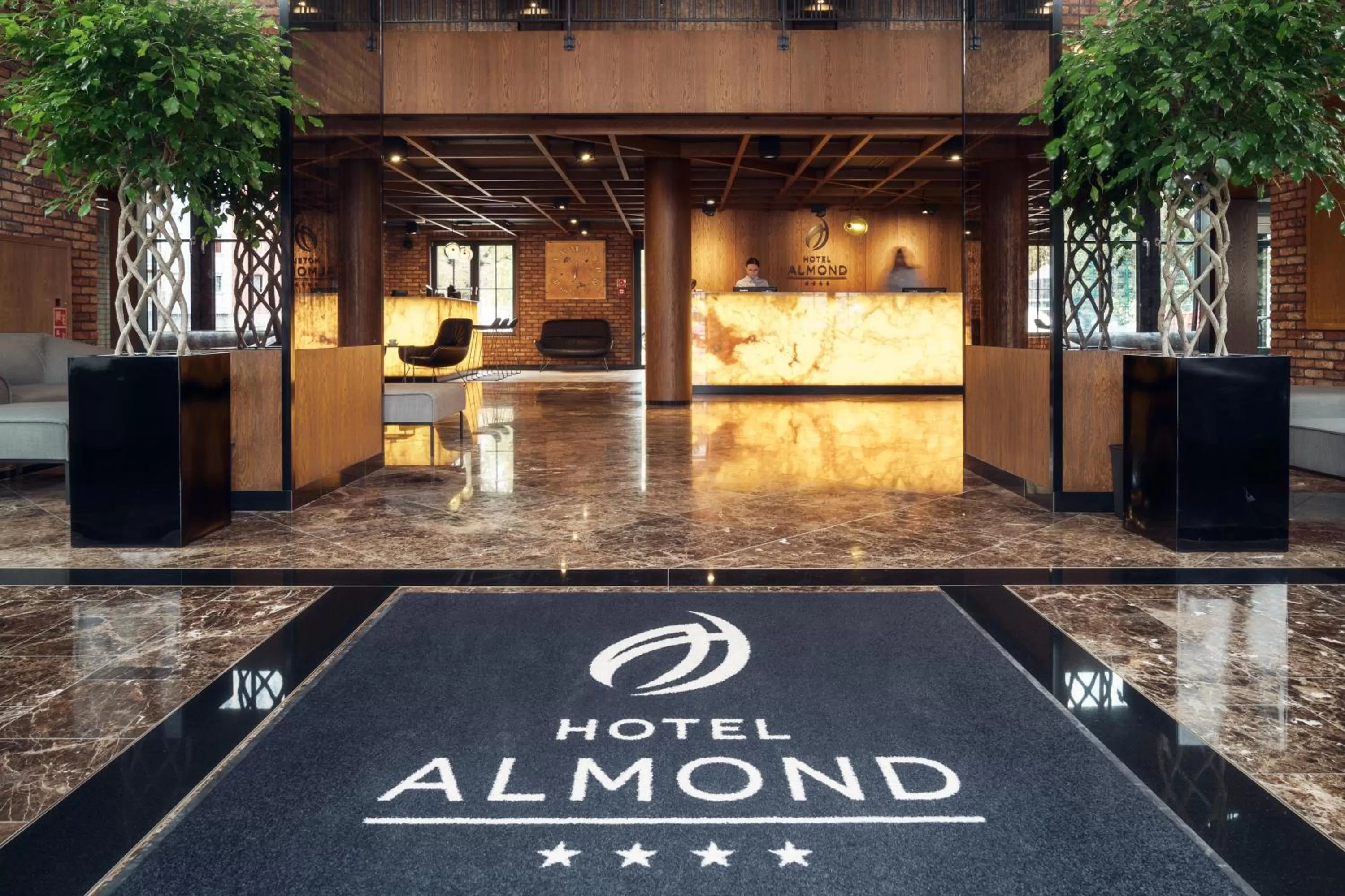 Lobby or reception in GRANO HOTEL Gdańsk Riverside dawniej HOTEL ALMOND BUSINESS & SPA