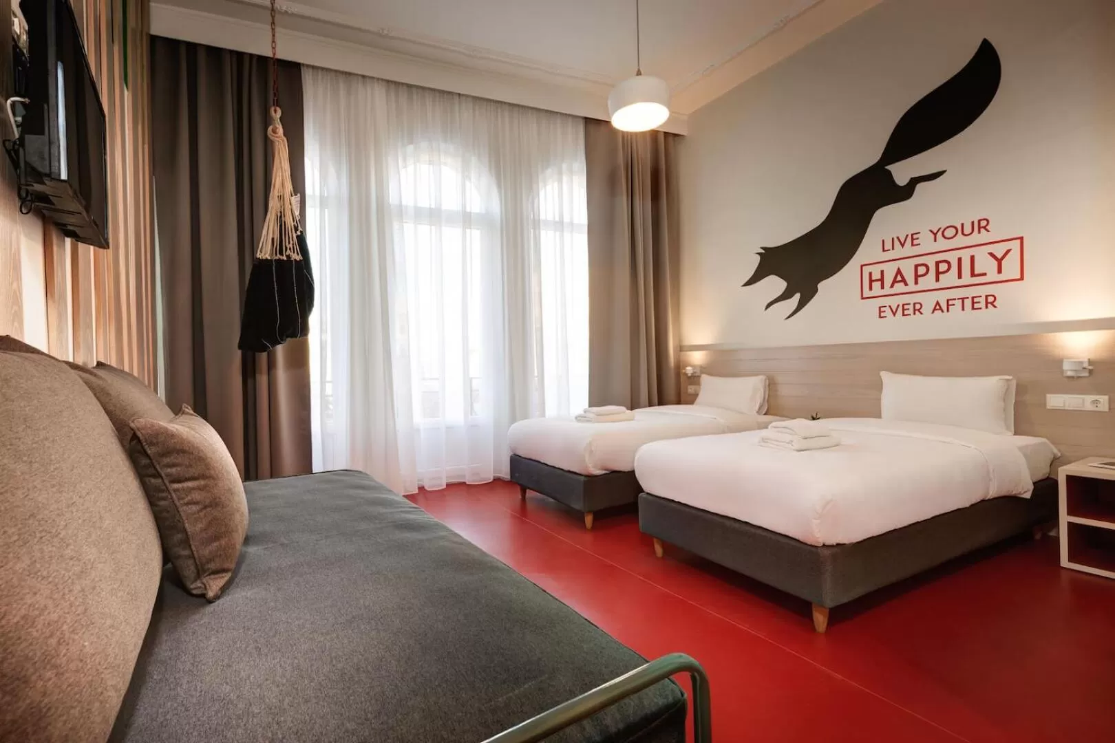 Bed in Colors Urban Hotel Thessaloniki