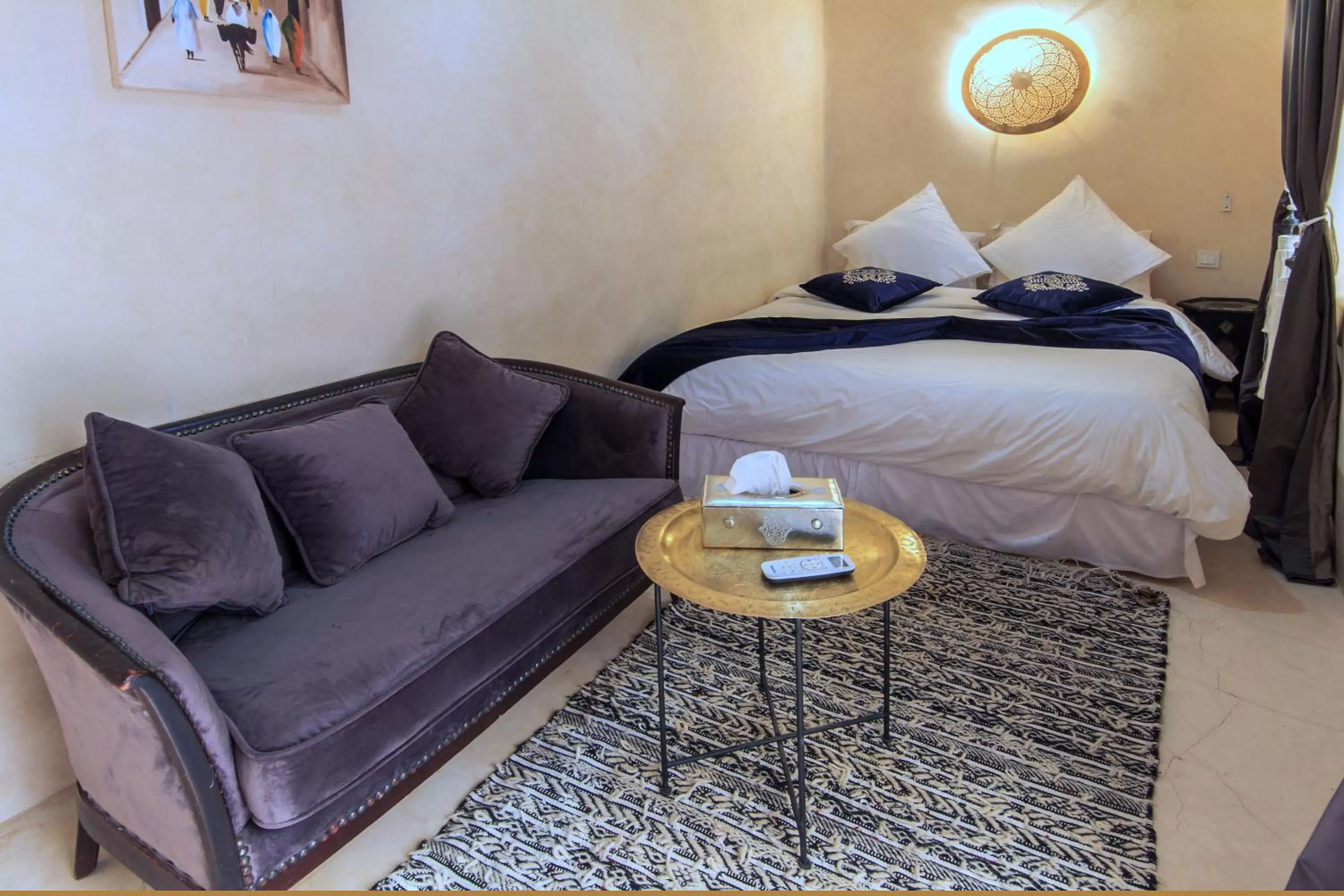 Bedroom, Bed in Riad La Porte de l'oasis