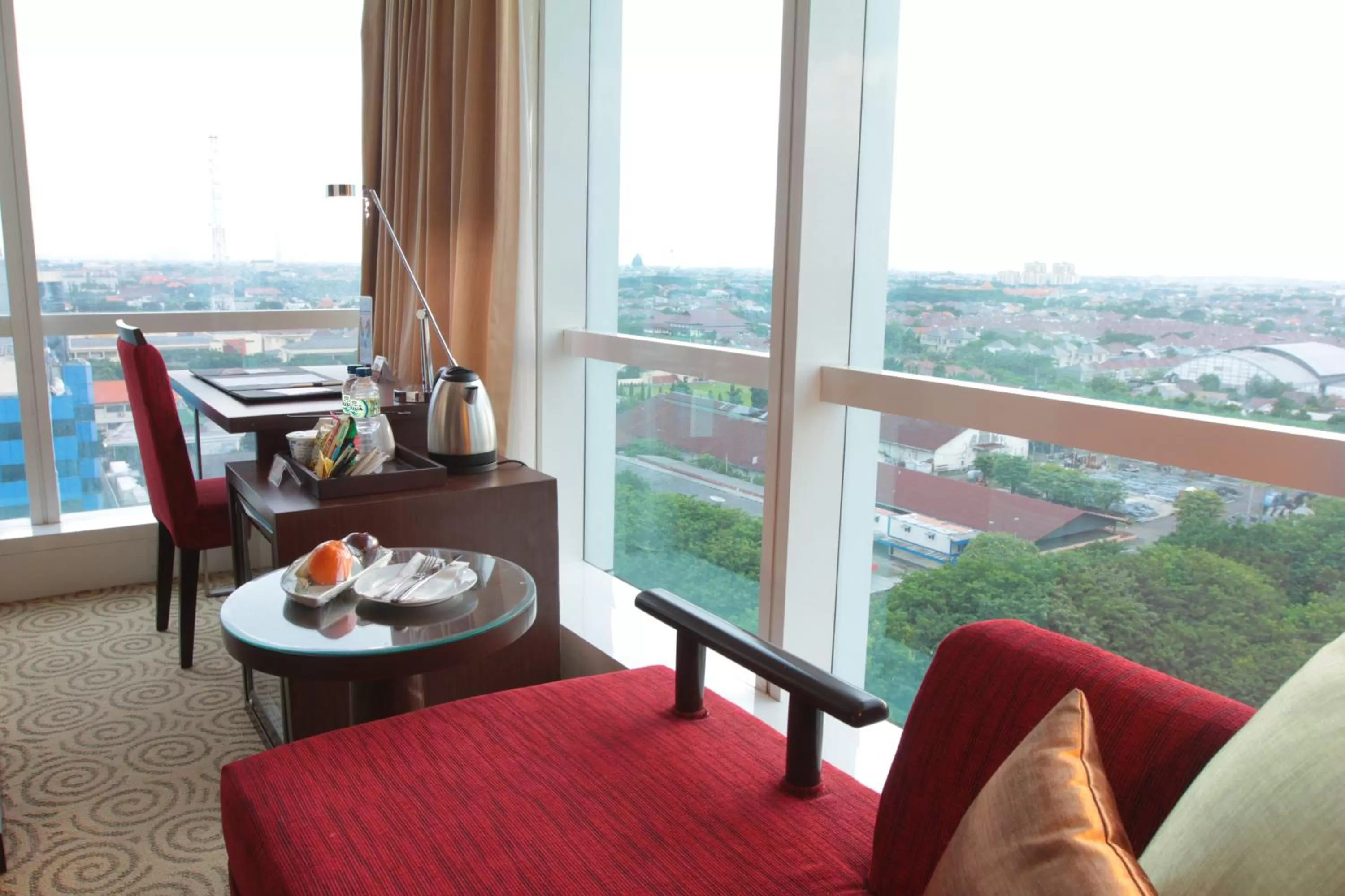 Seating area in The Alana Surabaya