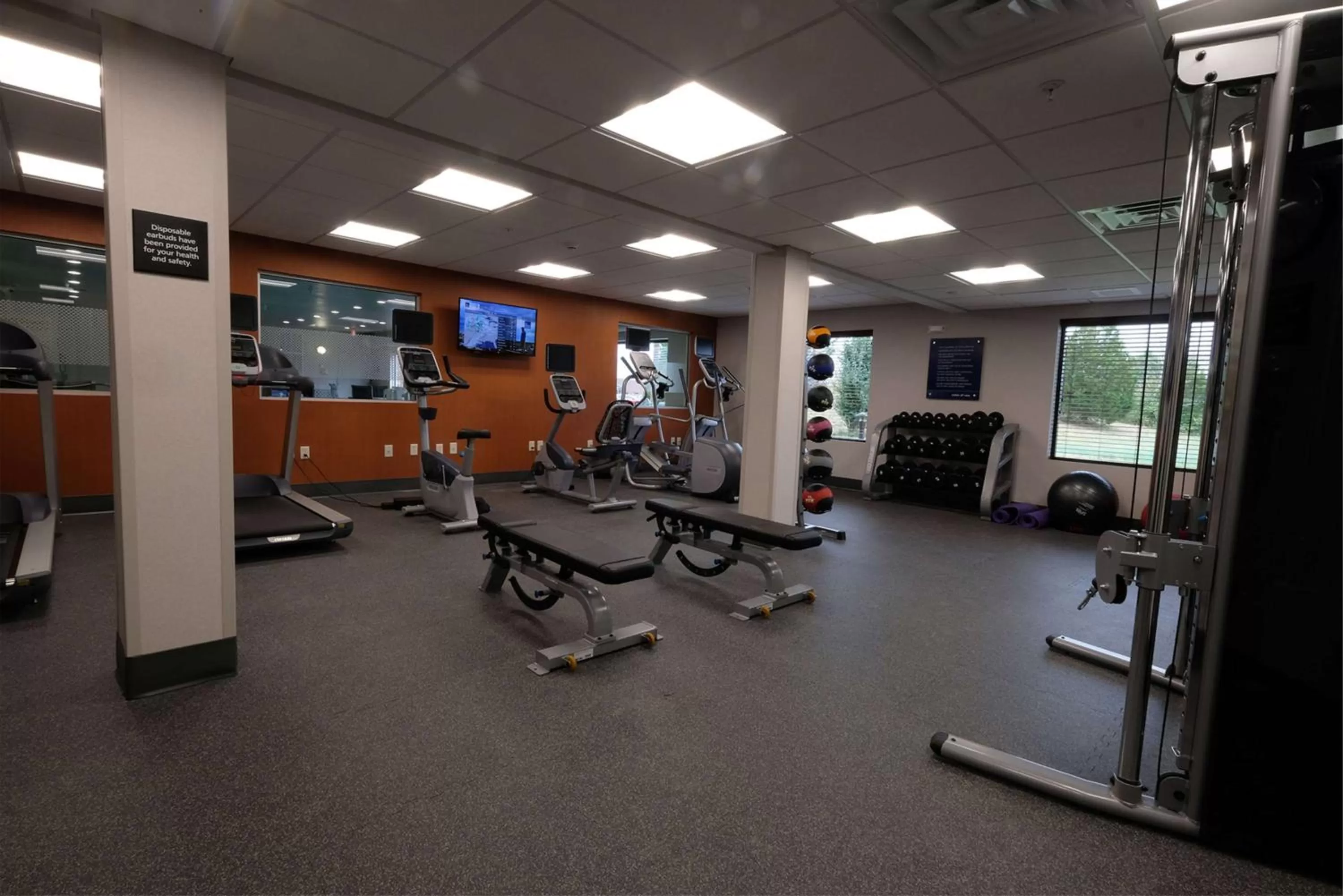 Fitness centre/facilities in Hampton Inn Searcy Arkansas