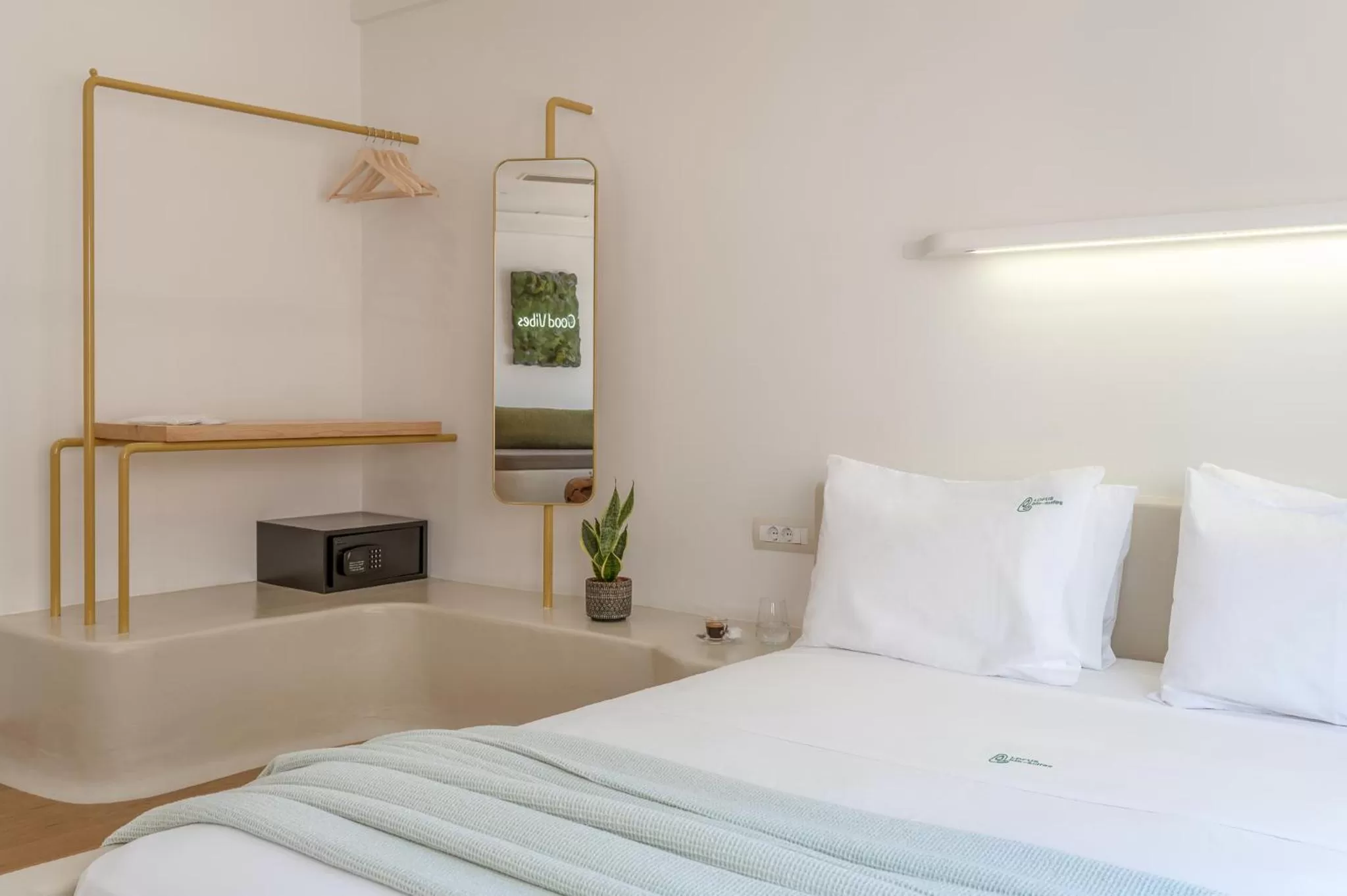 Bed in LOFUS Bio-Suites