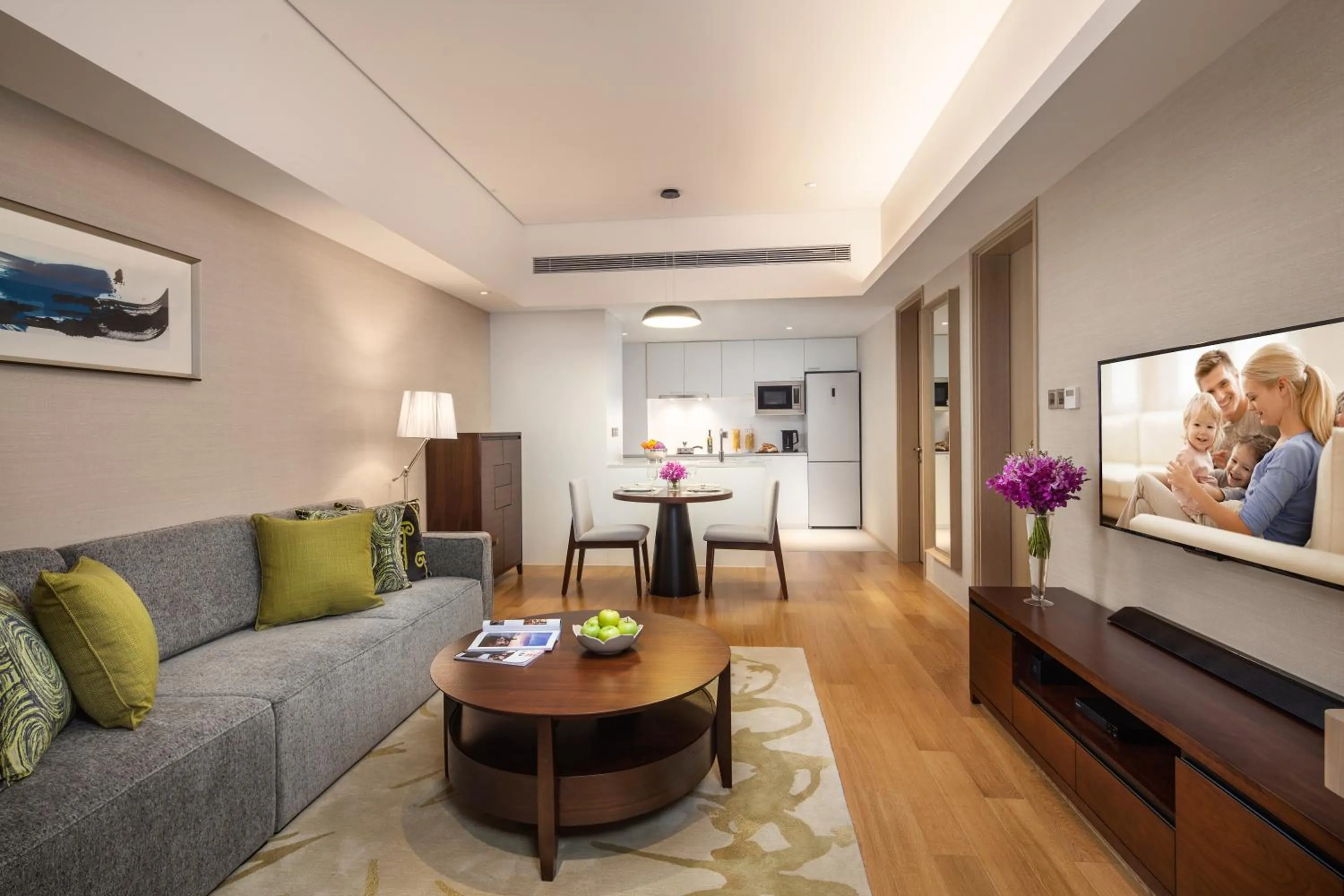 Kitchen or kitchenette in Somerset Xindicheng Xi'an