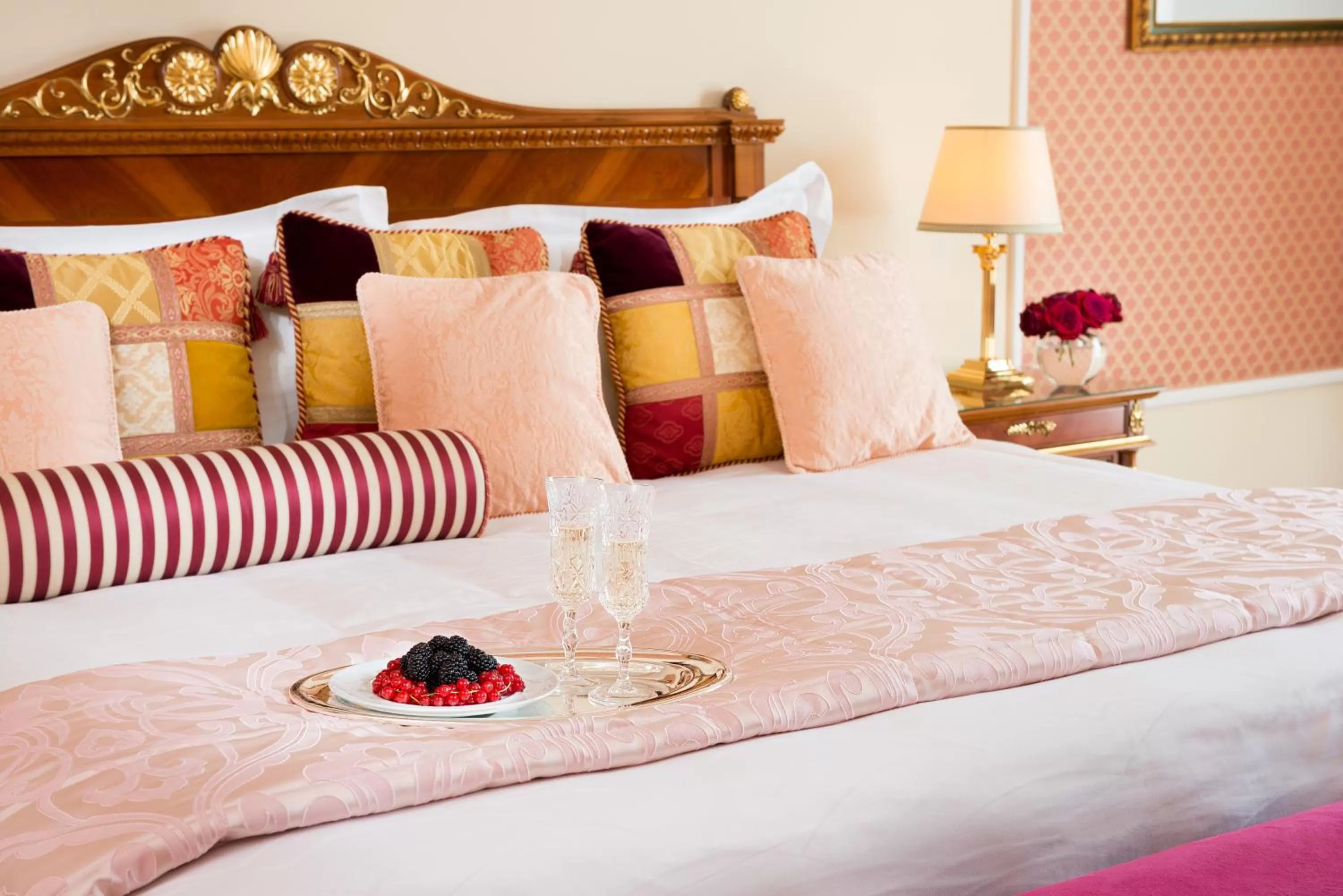 Bed in Abano Grand Hotel