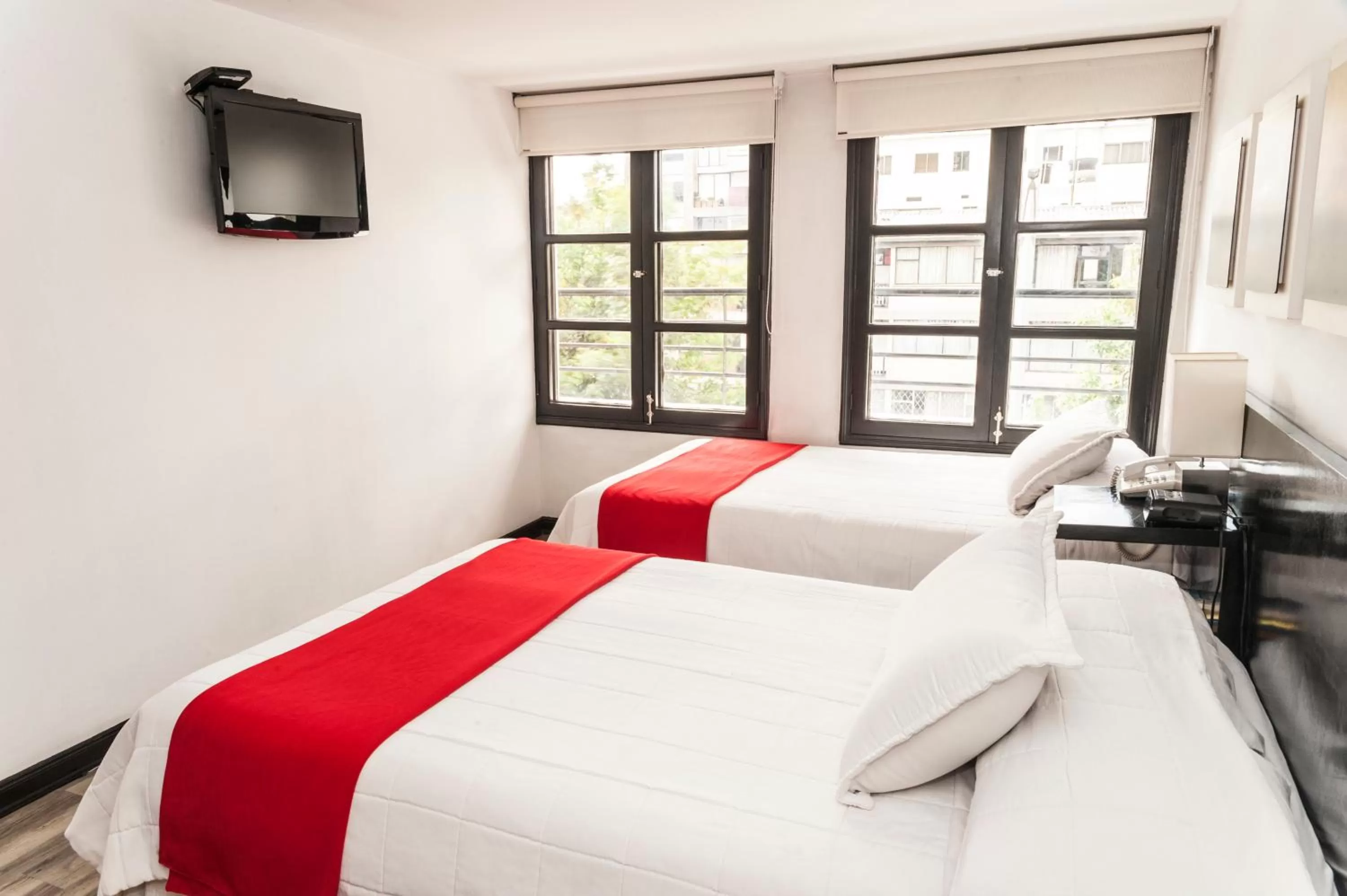 Photo of the whole room, Bed in Hotel Bogota Virrey