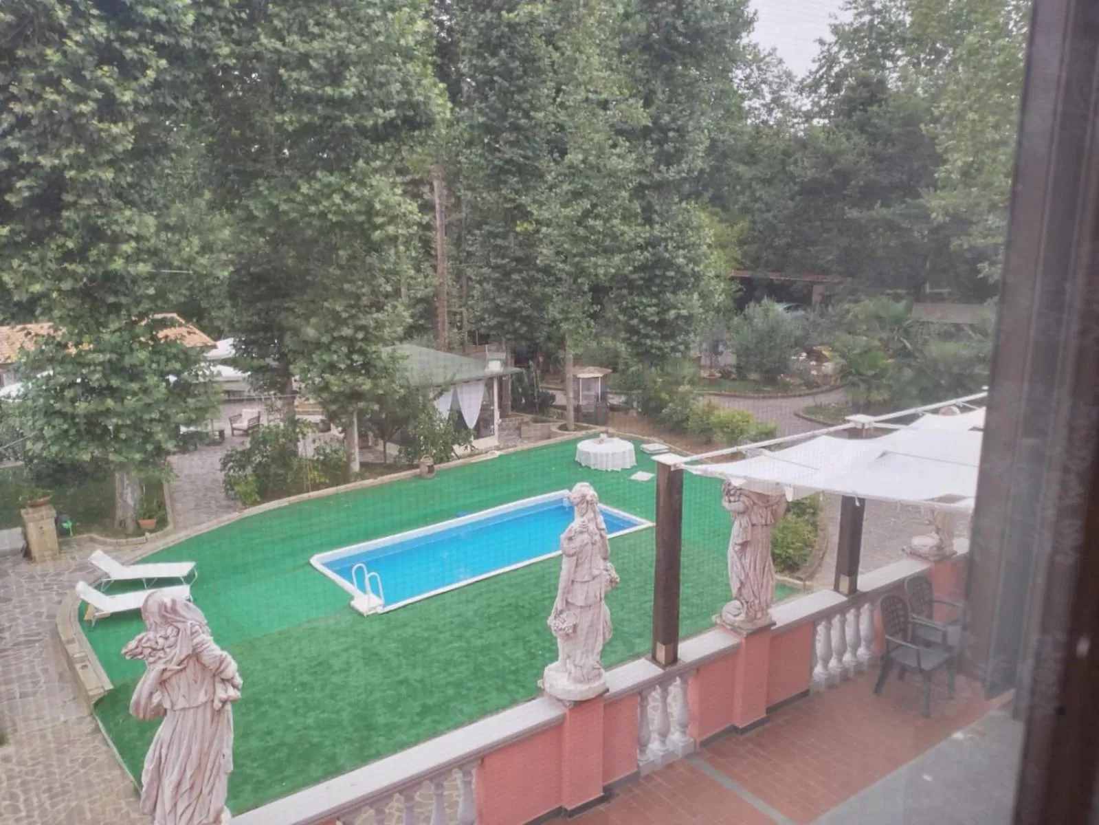 Pool View in Pirro & Sharon House