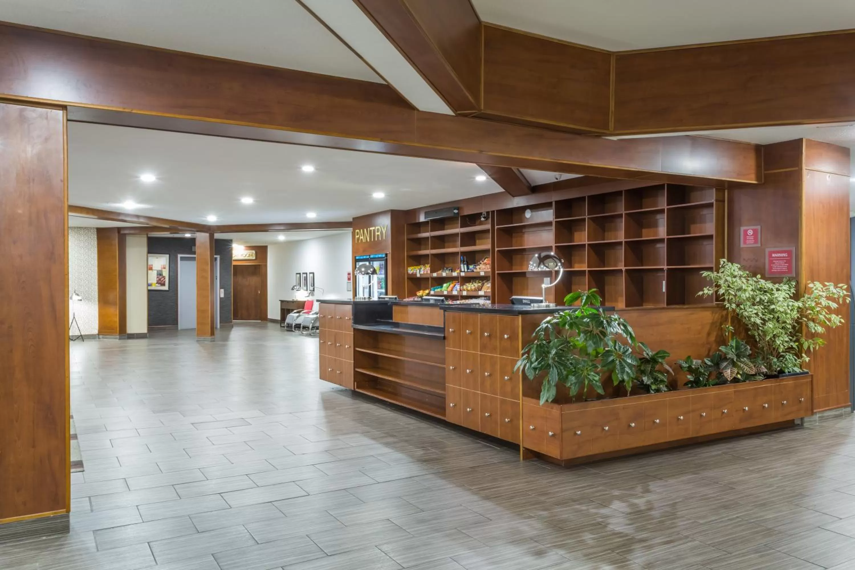 Lobby or reception in La Hacienda San Jose Silicon Valley