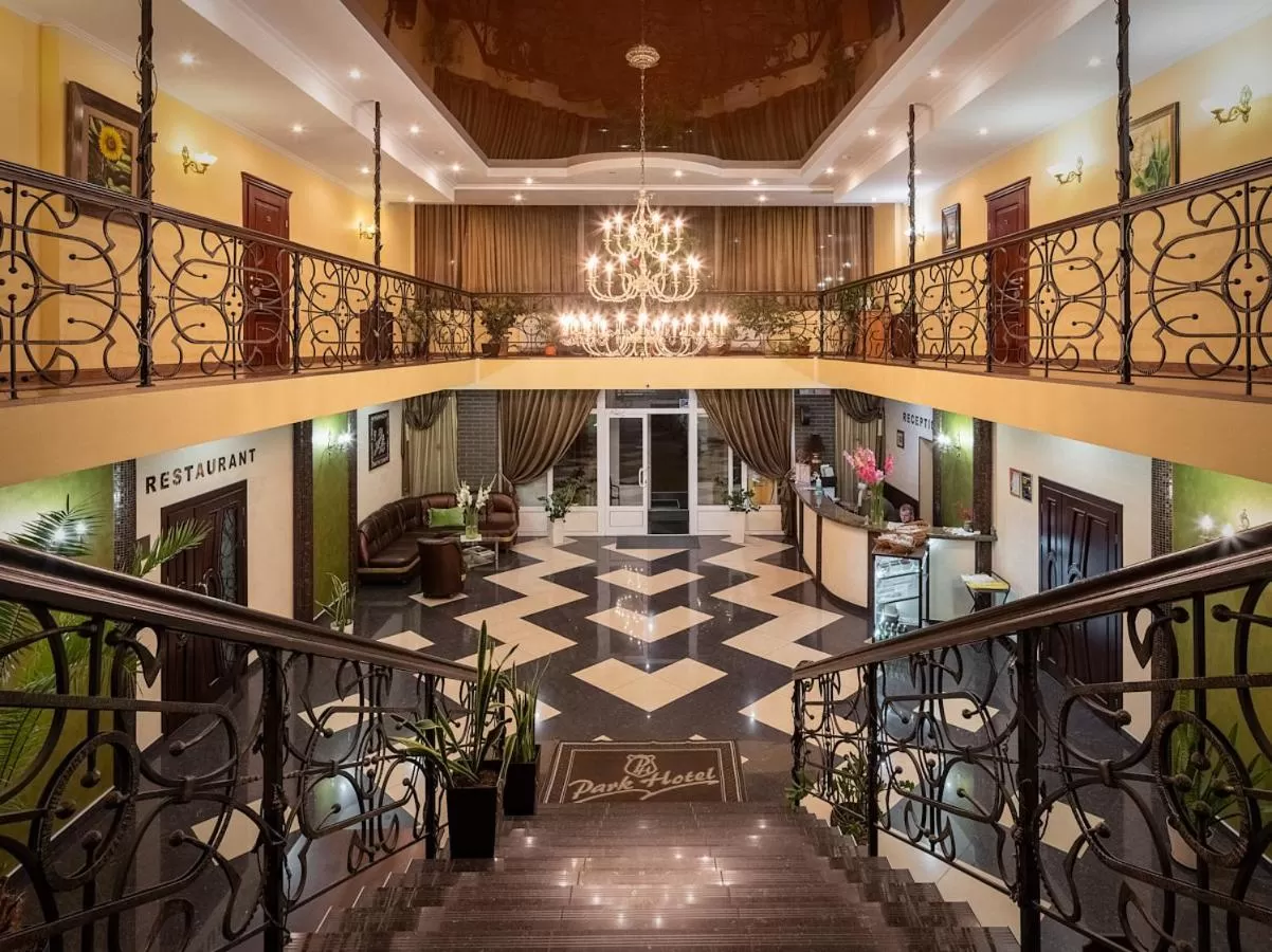 Lobby or reception in Park Hotel