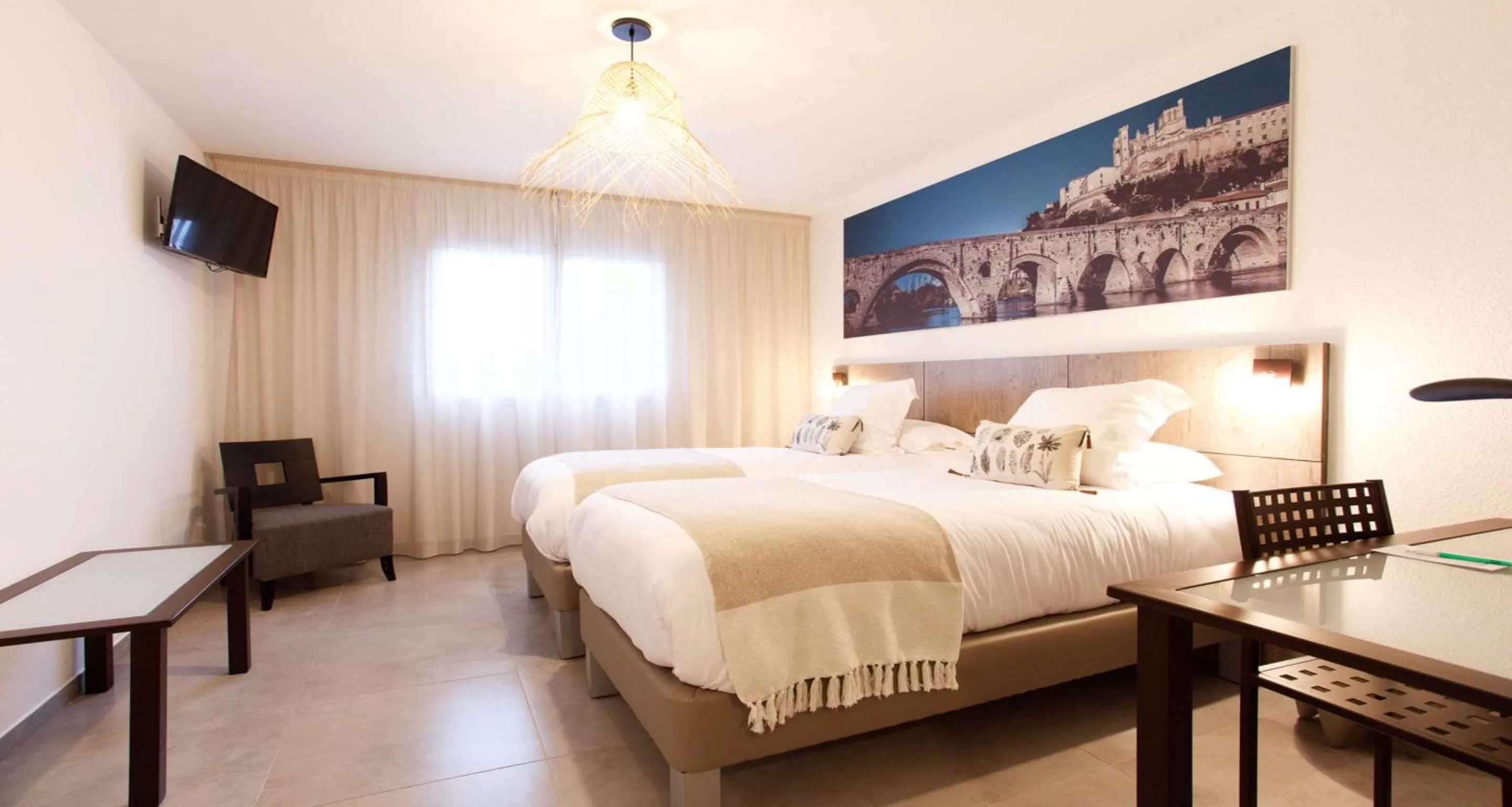 Bedroom, Bed in Sure Hotel by Best Western Beziers Le Monestie