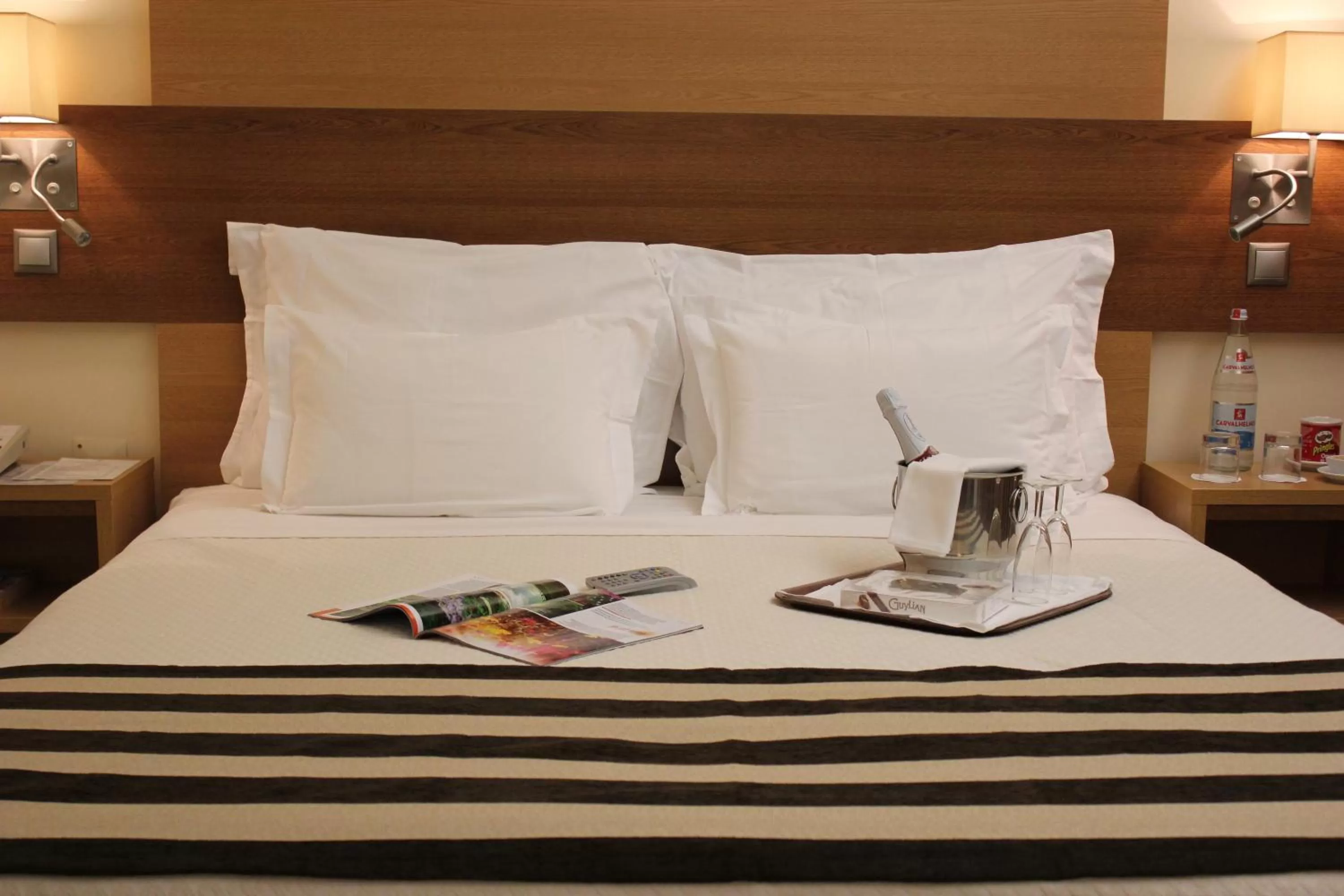 Bed in Hotel Principe Lisboa