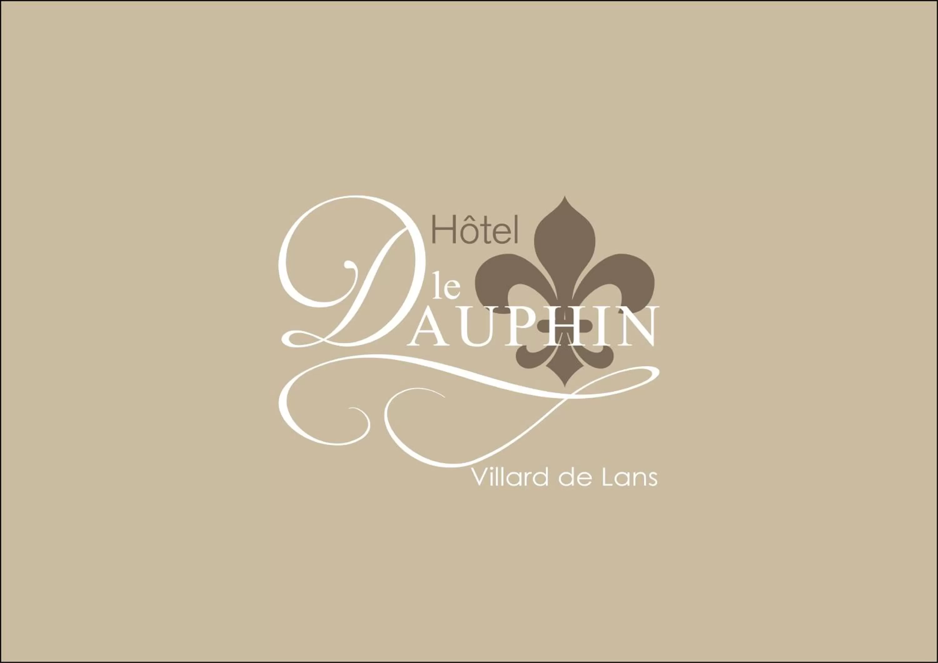 Property logo or sign in Hôtel Le Dauphin