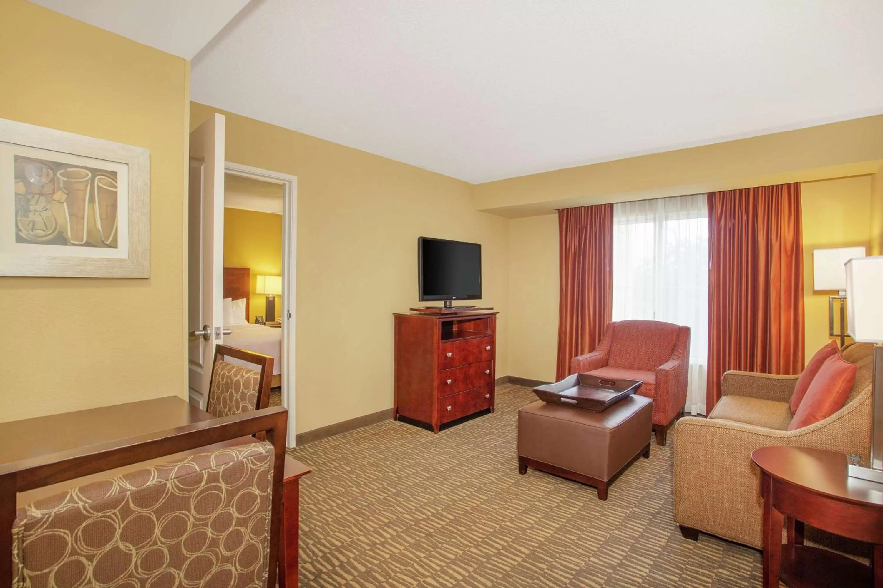 Bedroom in Homewood Suites by Hilton Tampa-Brandon