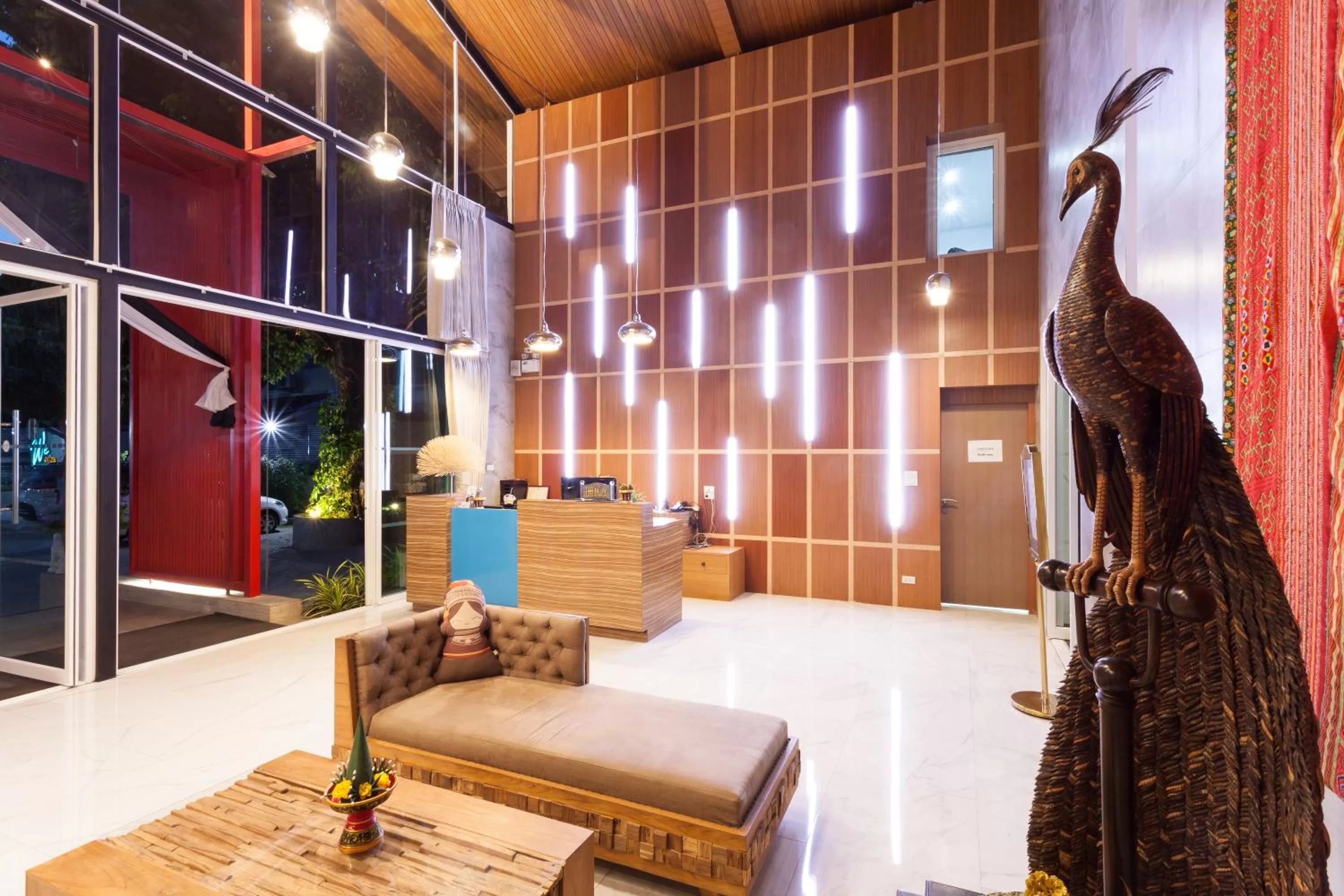 Lobby or reception in We Briza Hotel Chiangmai