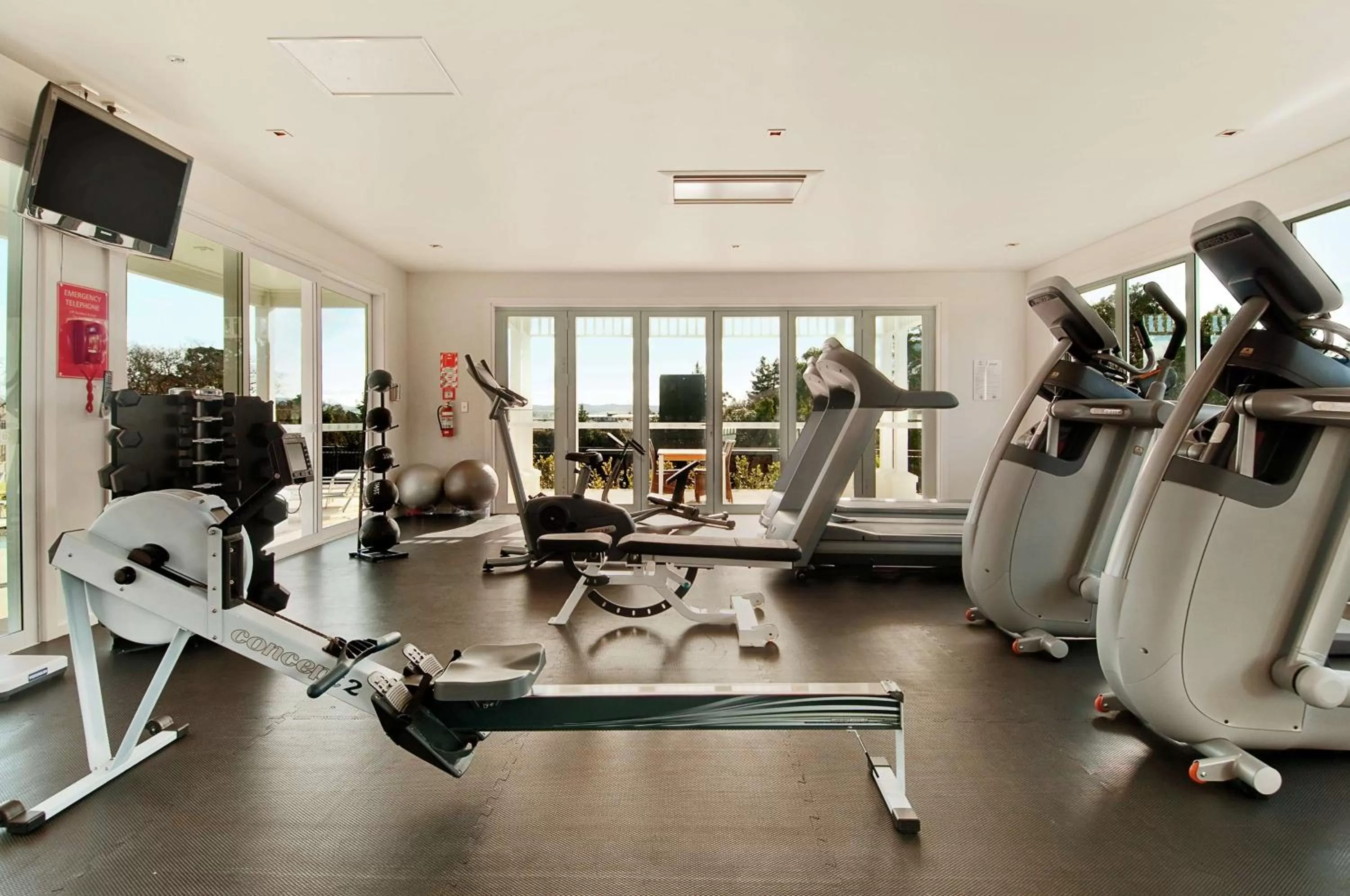 Fitness centre/facilities in Hilton Lake Taupo
