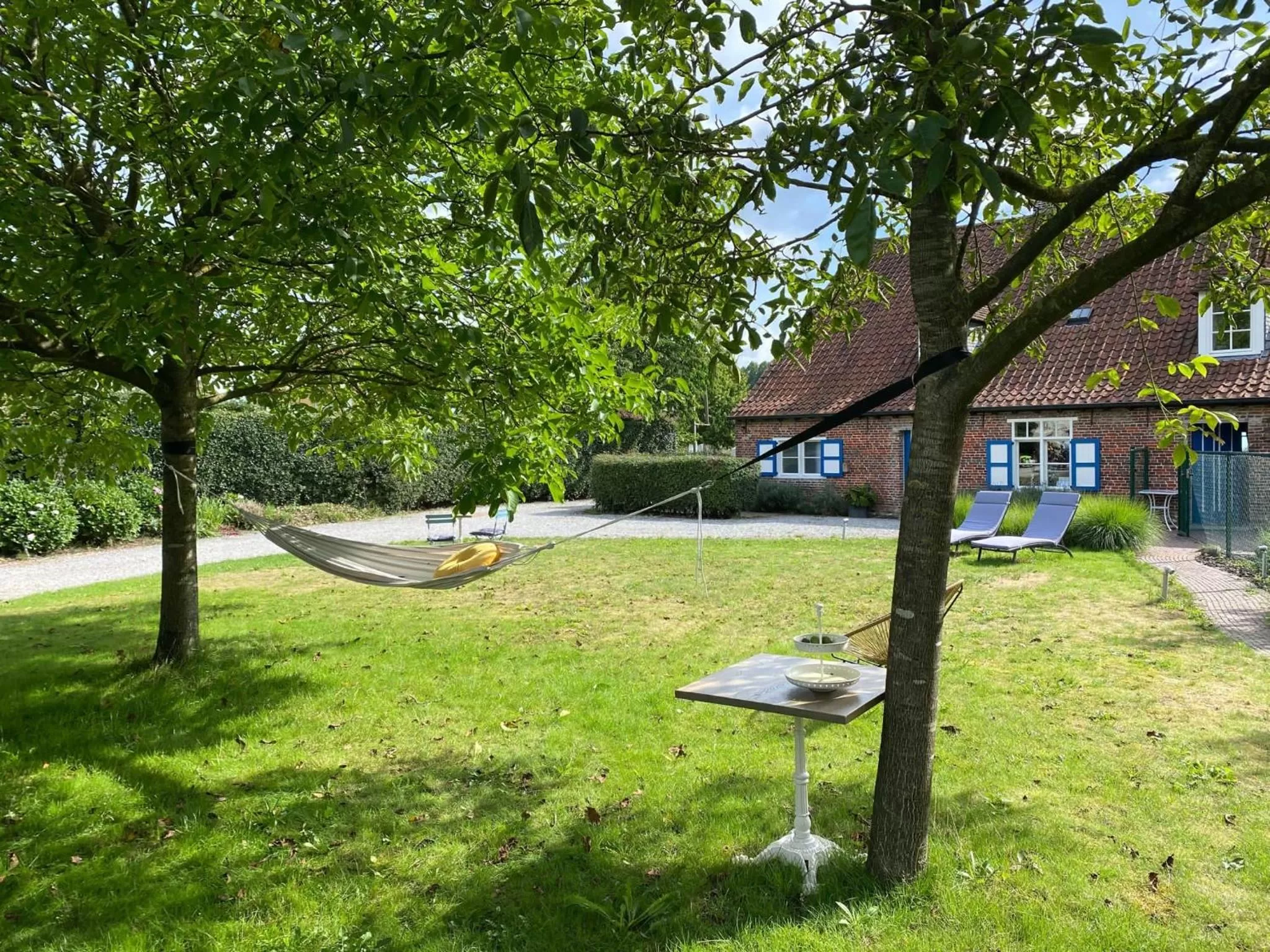 Garden in Hamiora wellness B&B