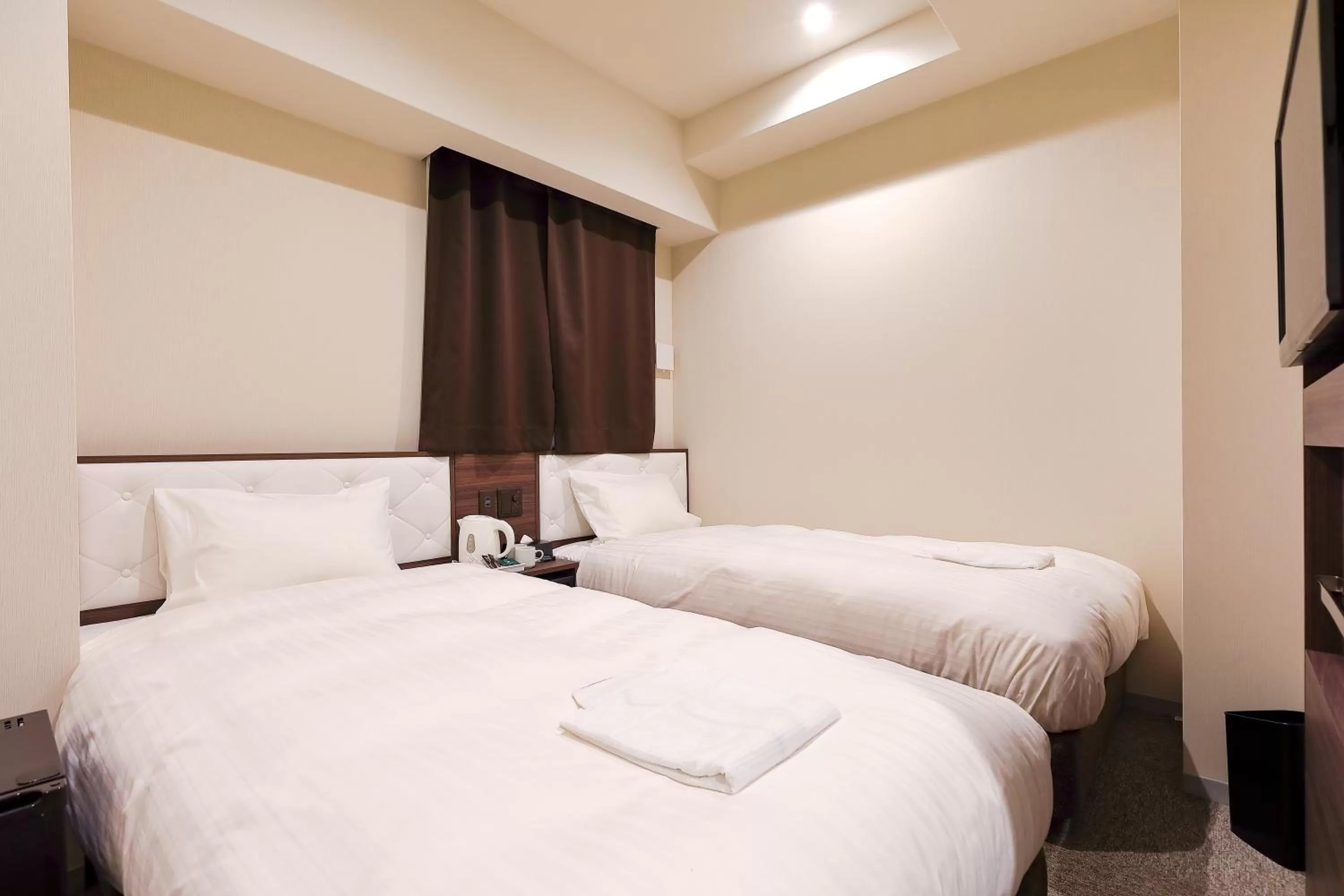 Bed in Welina Hotel Dotonbori