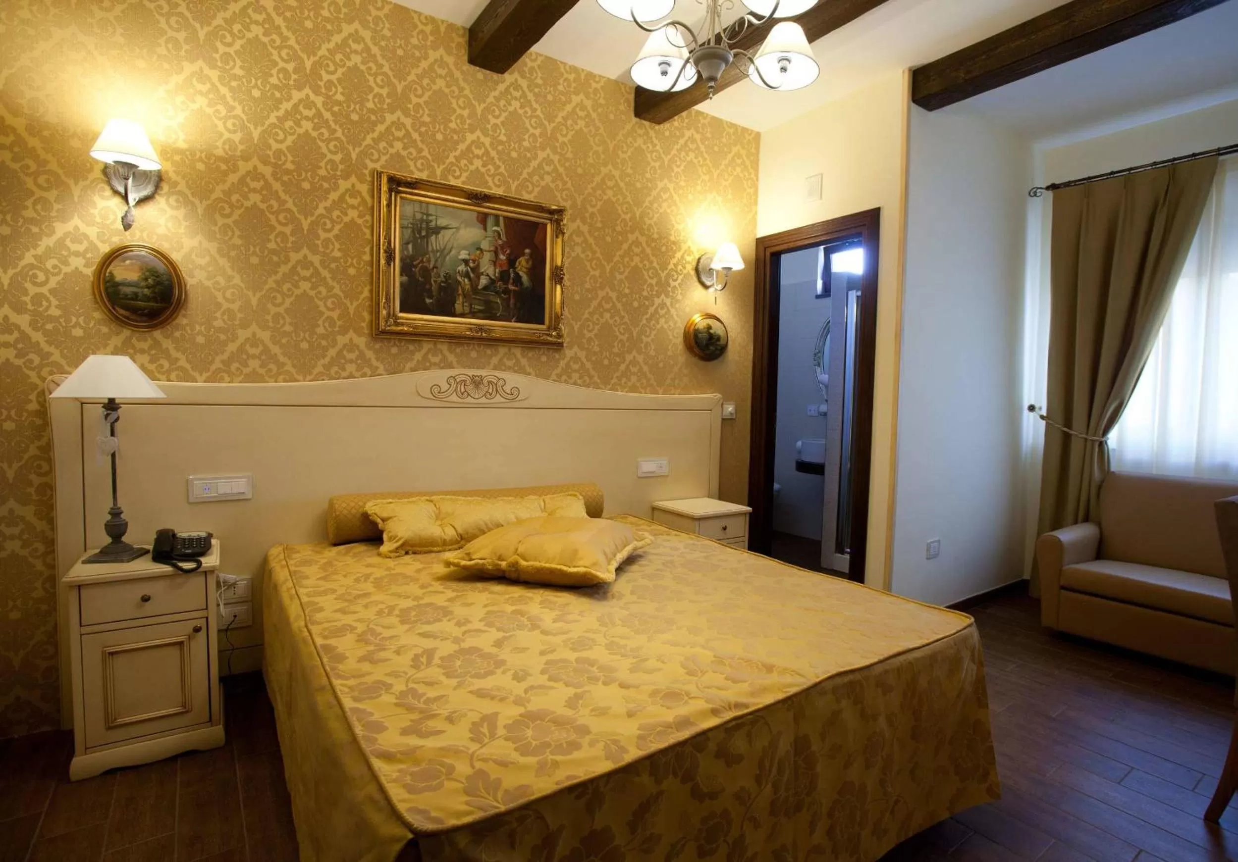 Bedroom in Hotel Villa Clementina