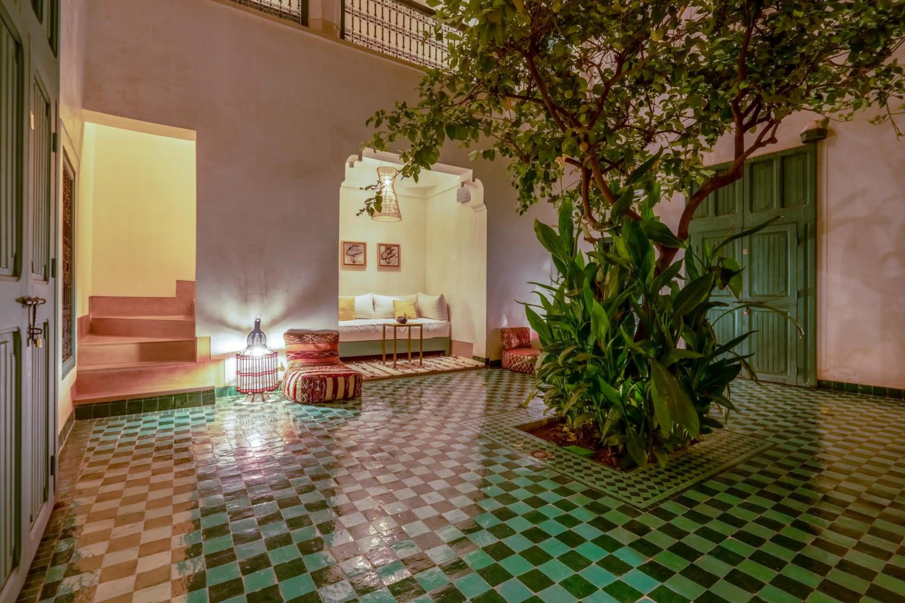 Patio in Hotel & Spa Dar Sara