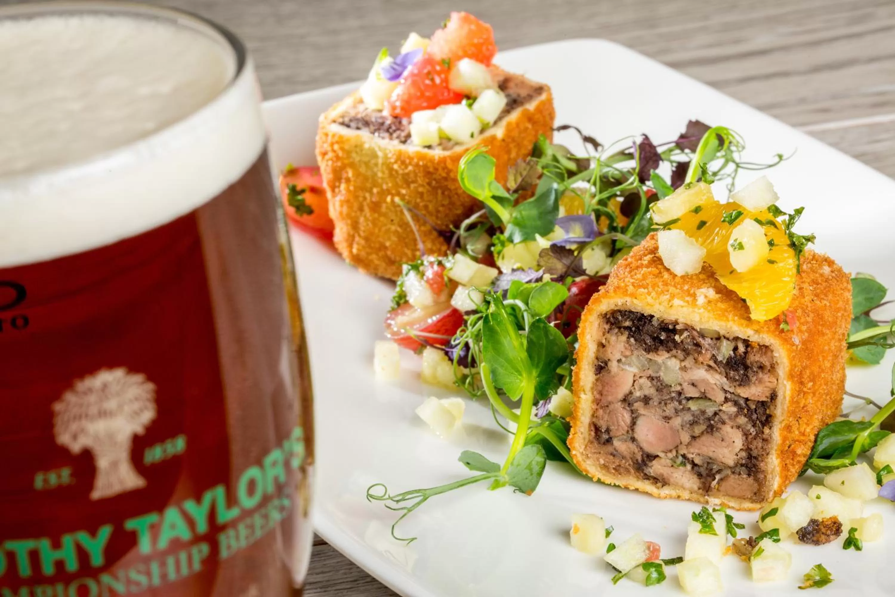 Food close-up in The Woolly Sheep Inn