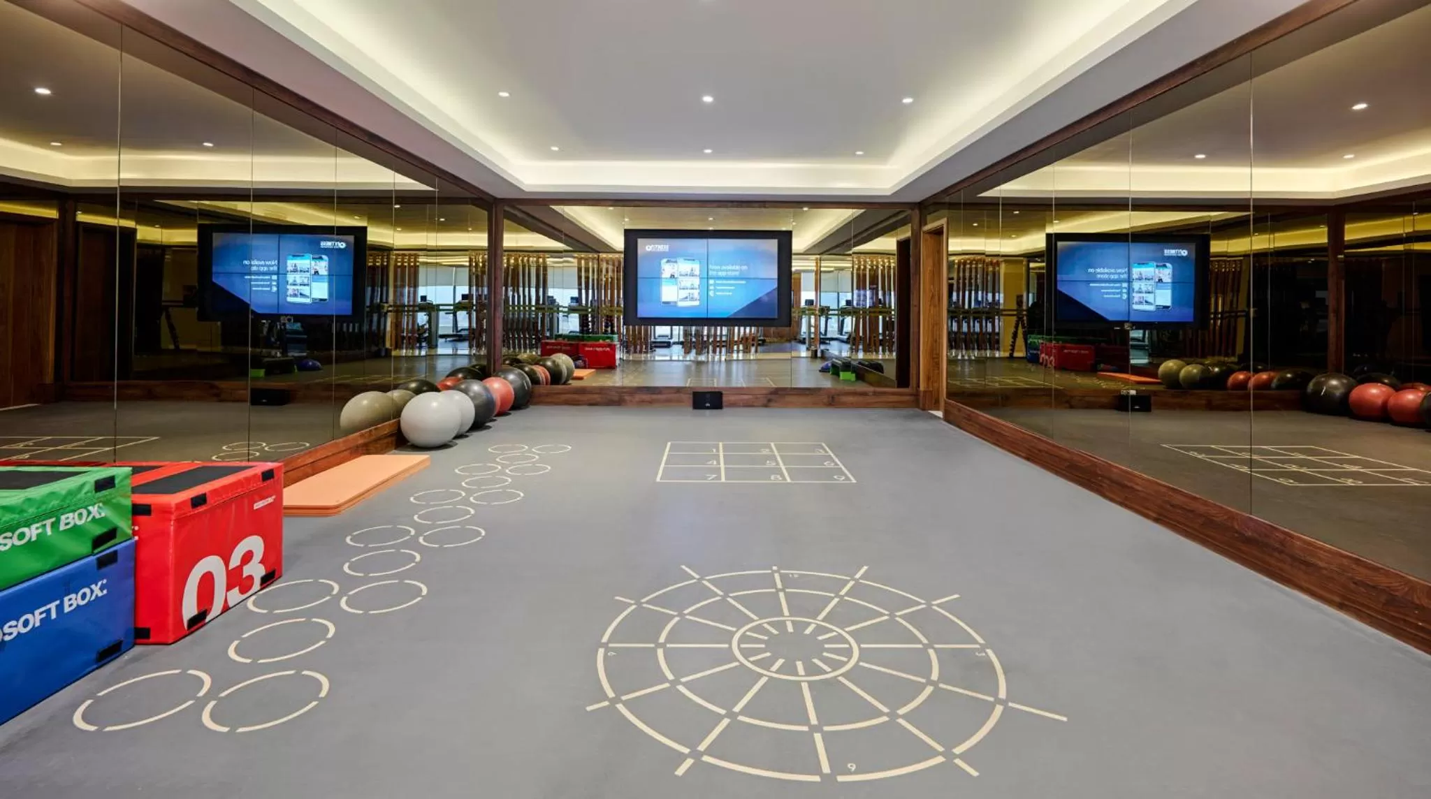 Fitness centre/facilities in Fairmont Amman