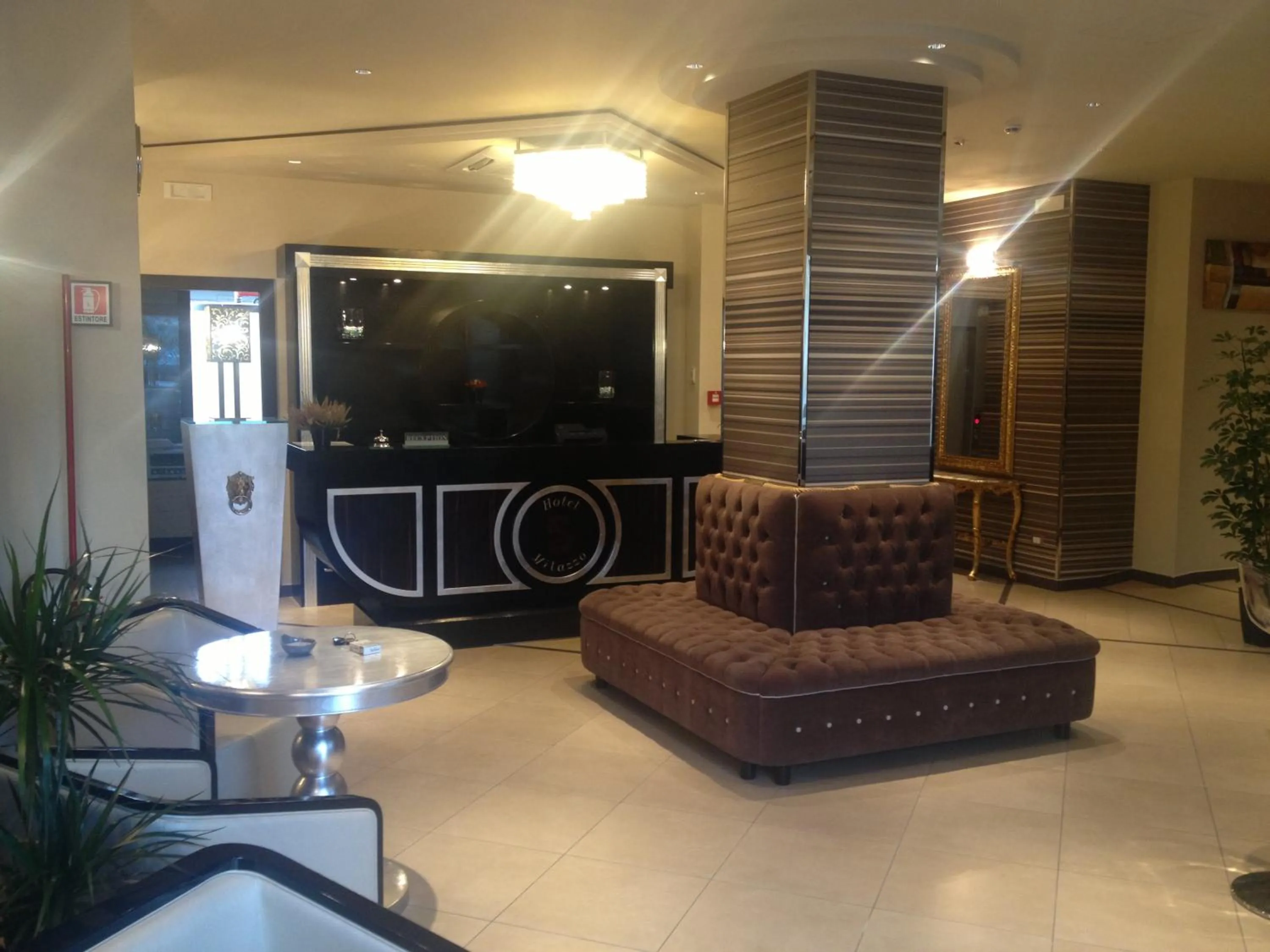 Lobby or reception in Hotel Milazzo