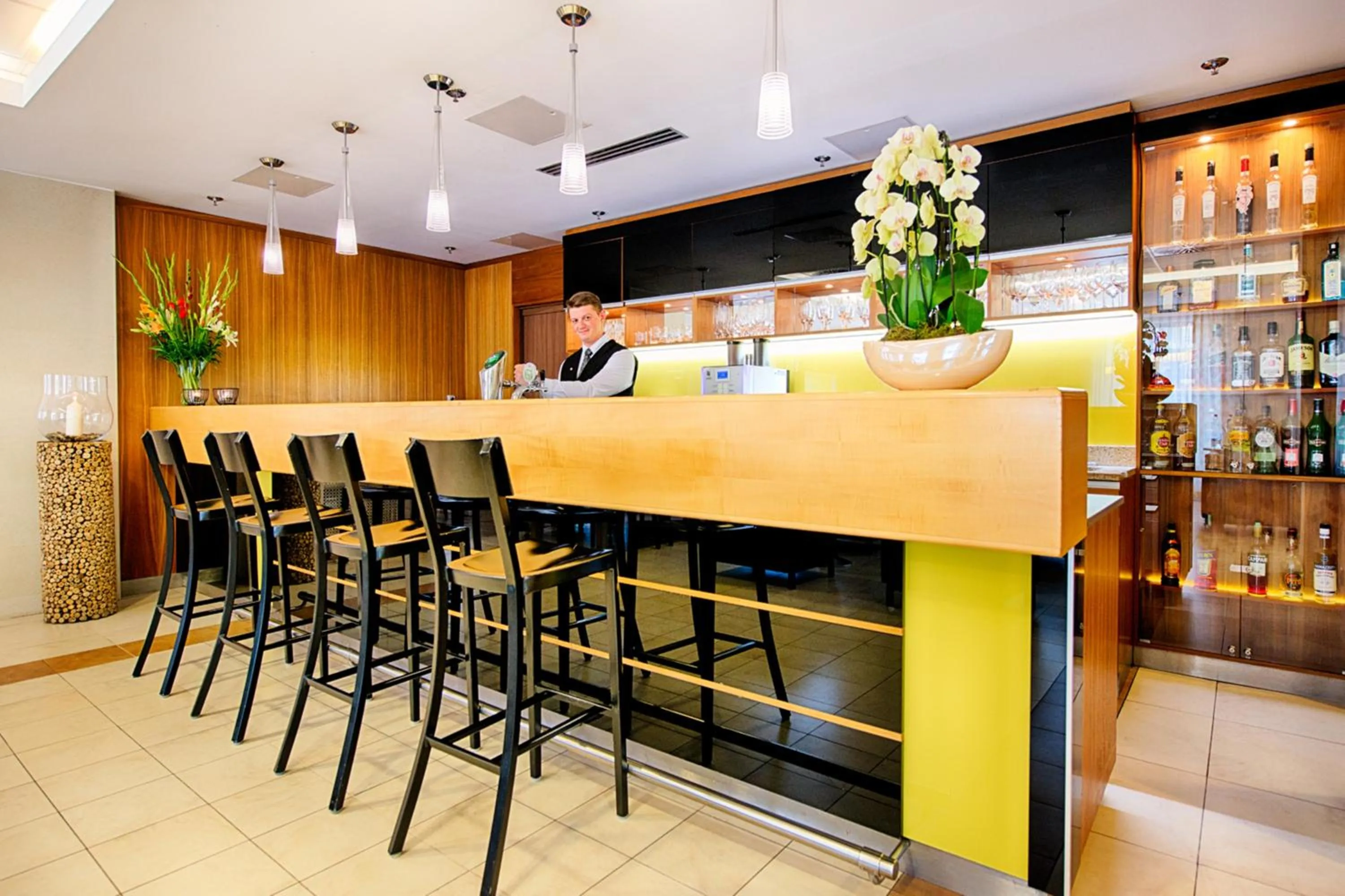 Lounge or bar in ACHAT Hotel Budapest