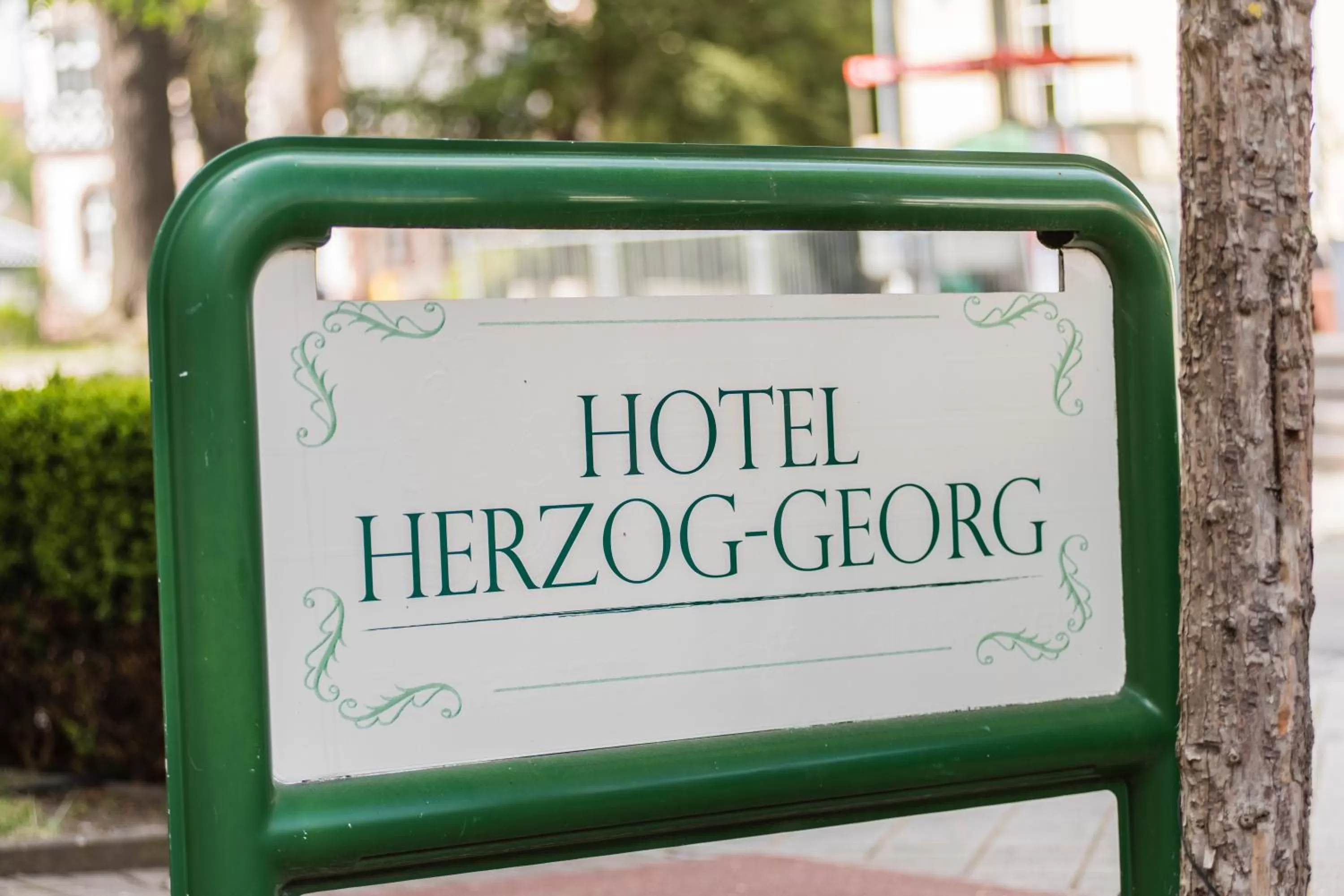 Property logo or sign in Hotel Herzog Georg