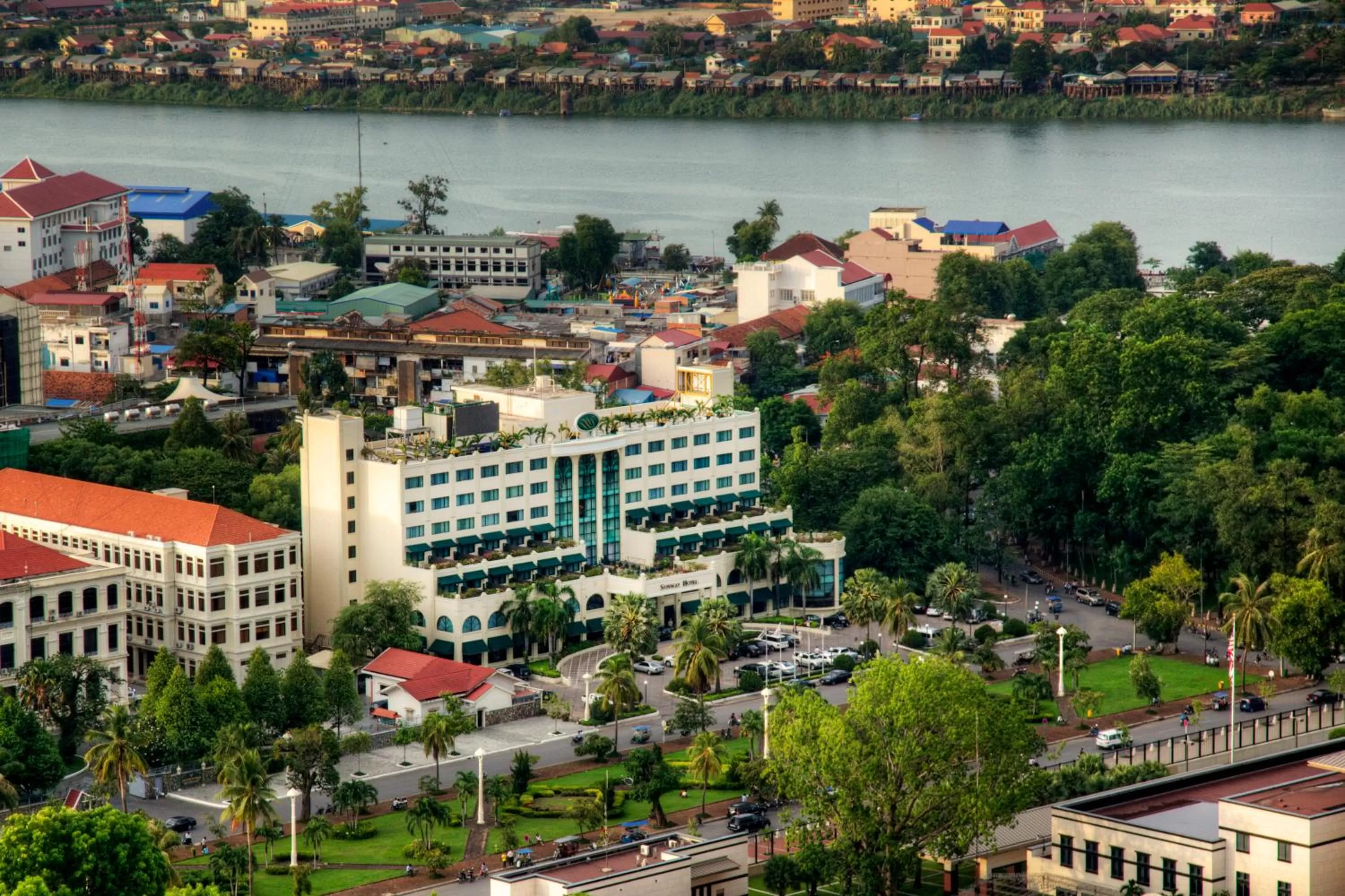 Facade/entrance in Sunway Hotel Phnom Penh