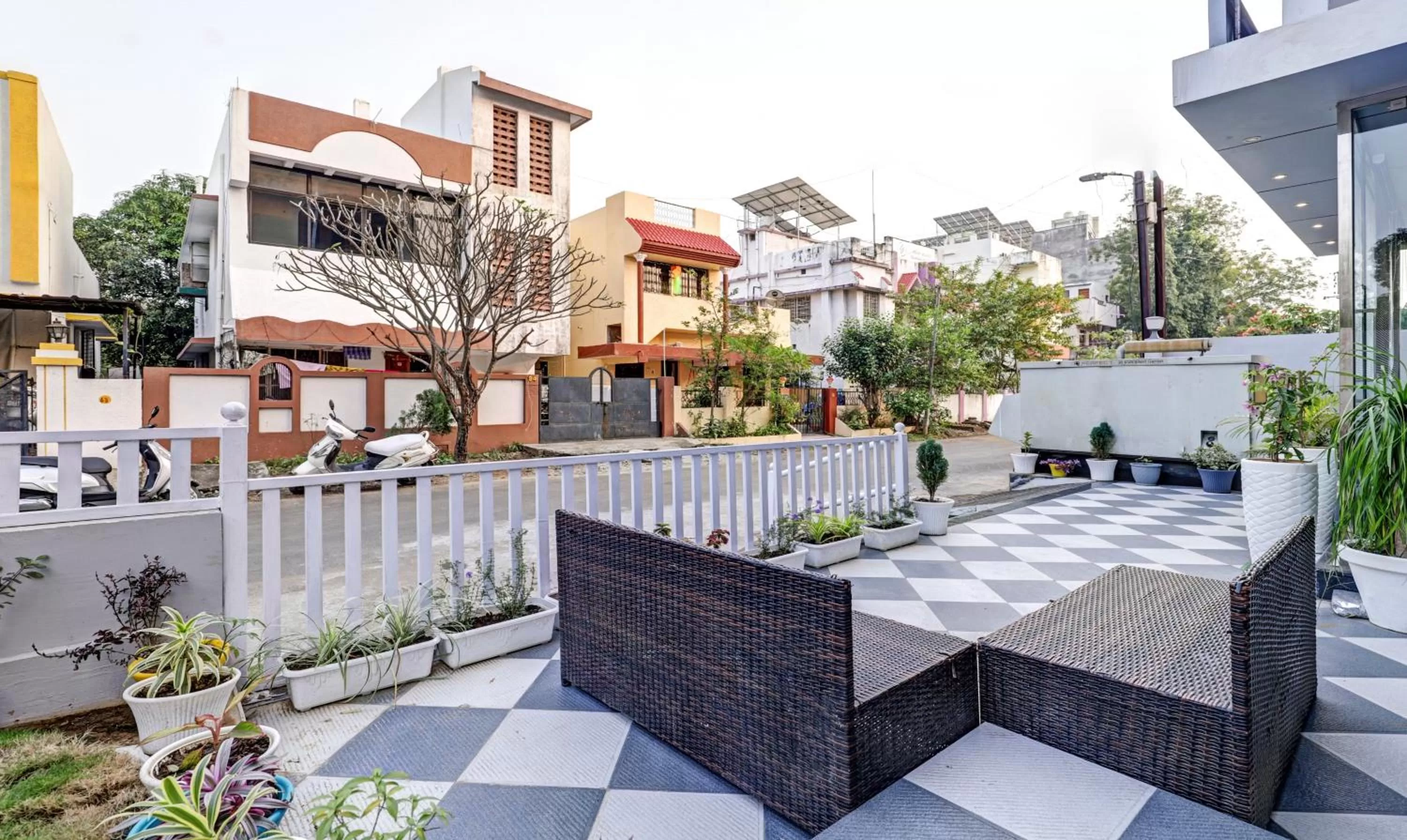 Patio in Treebo Finesta Suites, Nagpur Airport