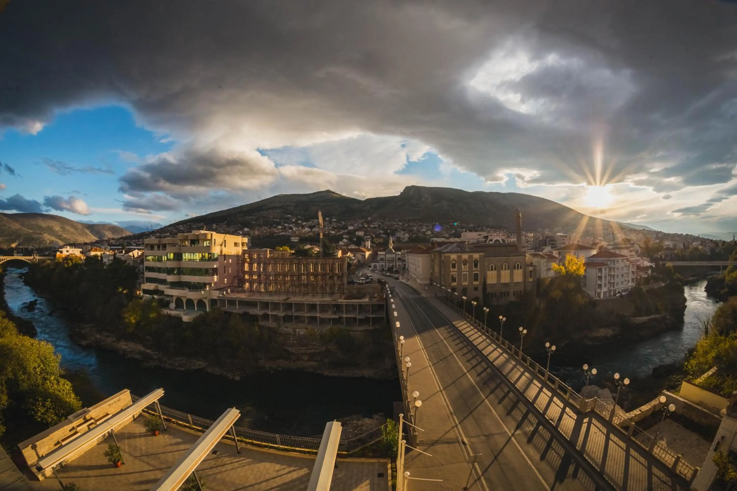 Bird's eye view in Hotel Bristol