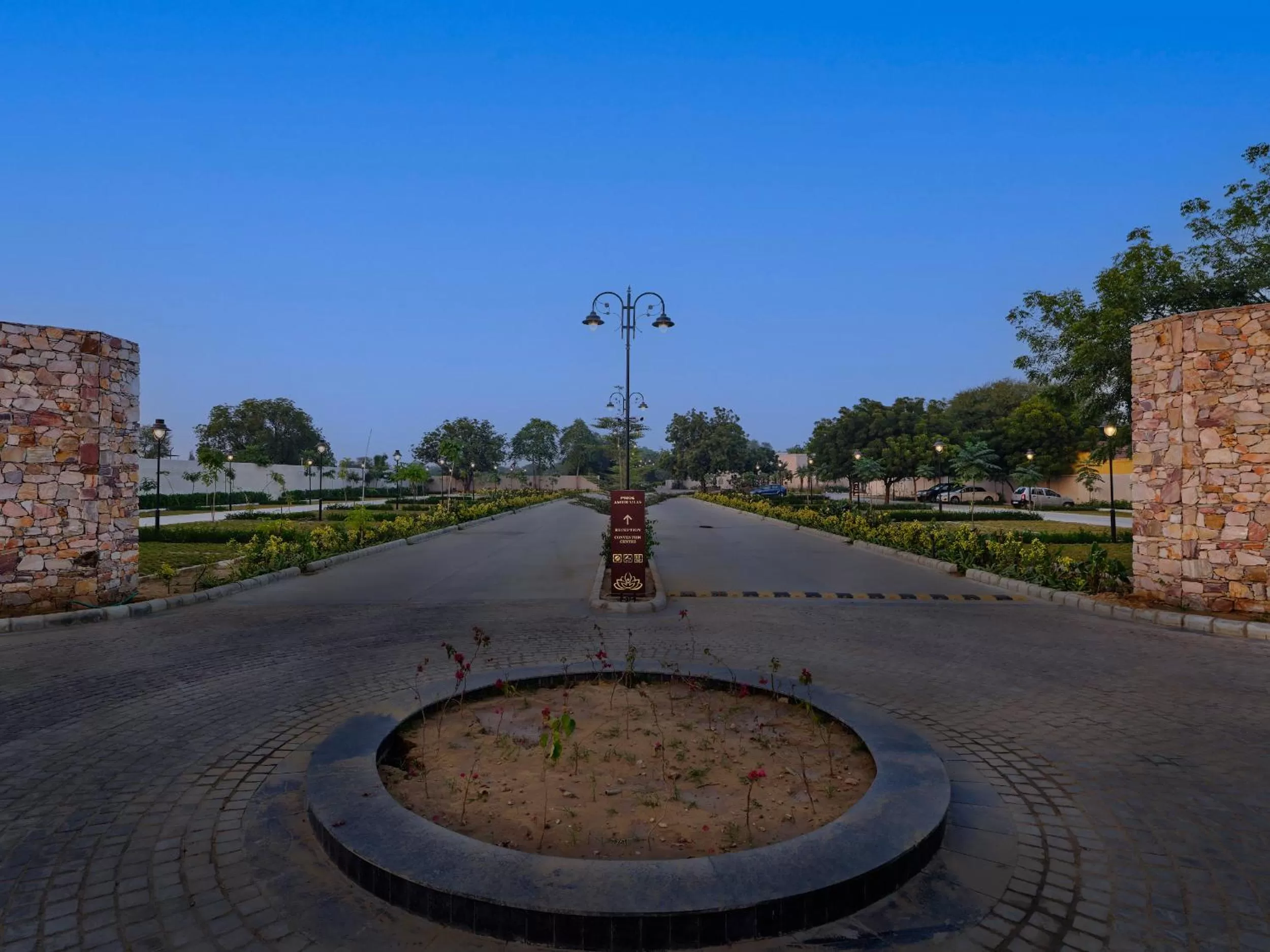 Facade/entrance in Pride Amber Vilas Resort & Convention Centre