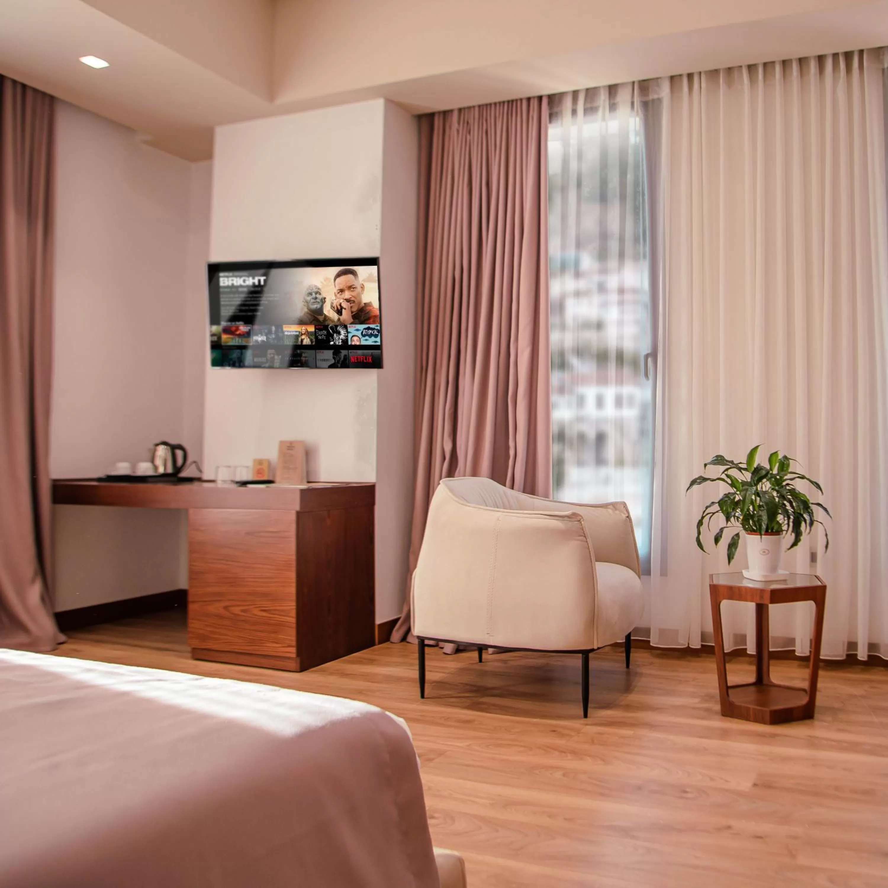 Coffee/tea facilities in Portik Hotel