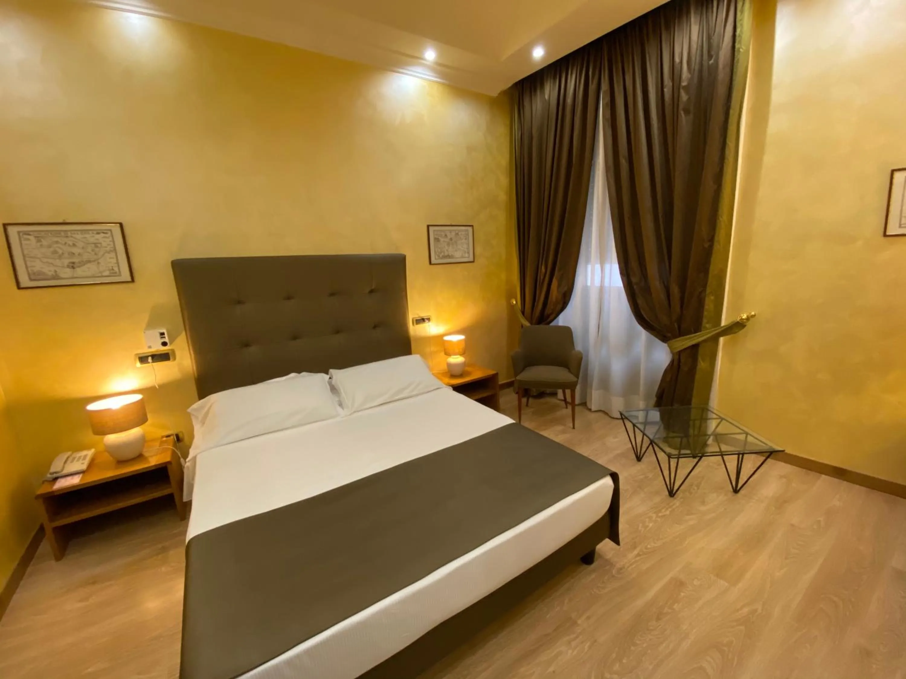 Bed in Hotel Cicolella